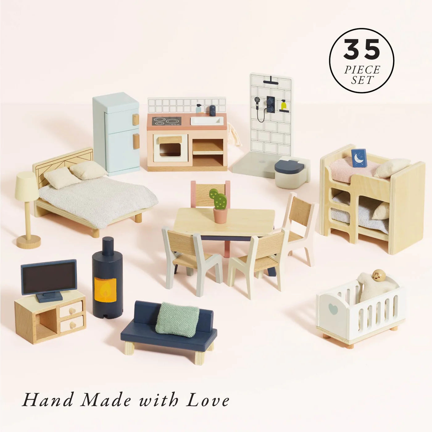 Complete Dolls House Furniture Set