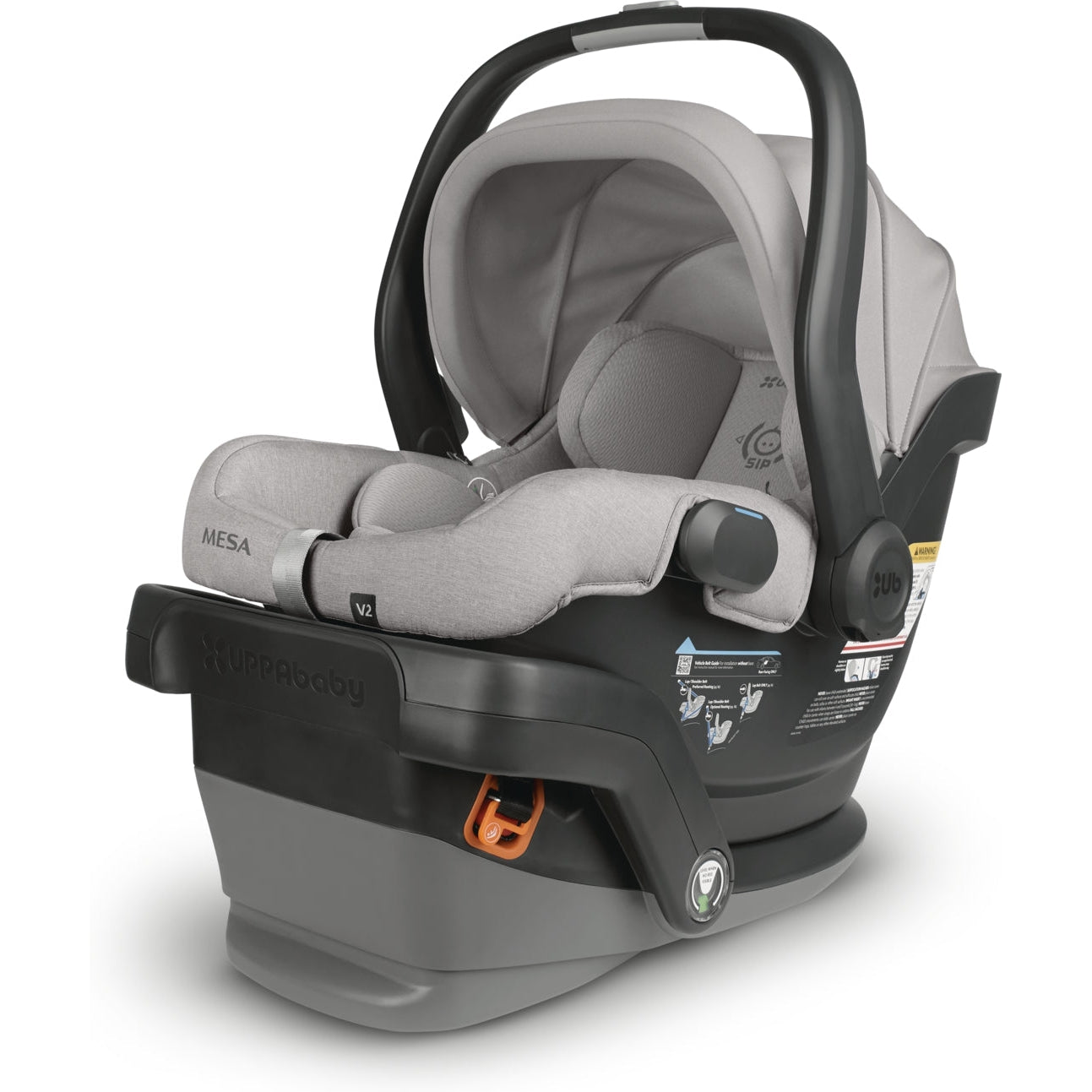 Buy stella-grey-melange UPPAbaby Mesa V2 Infant Car Seat + Base