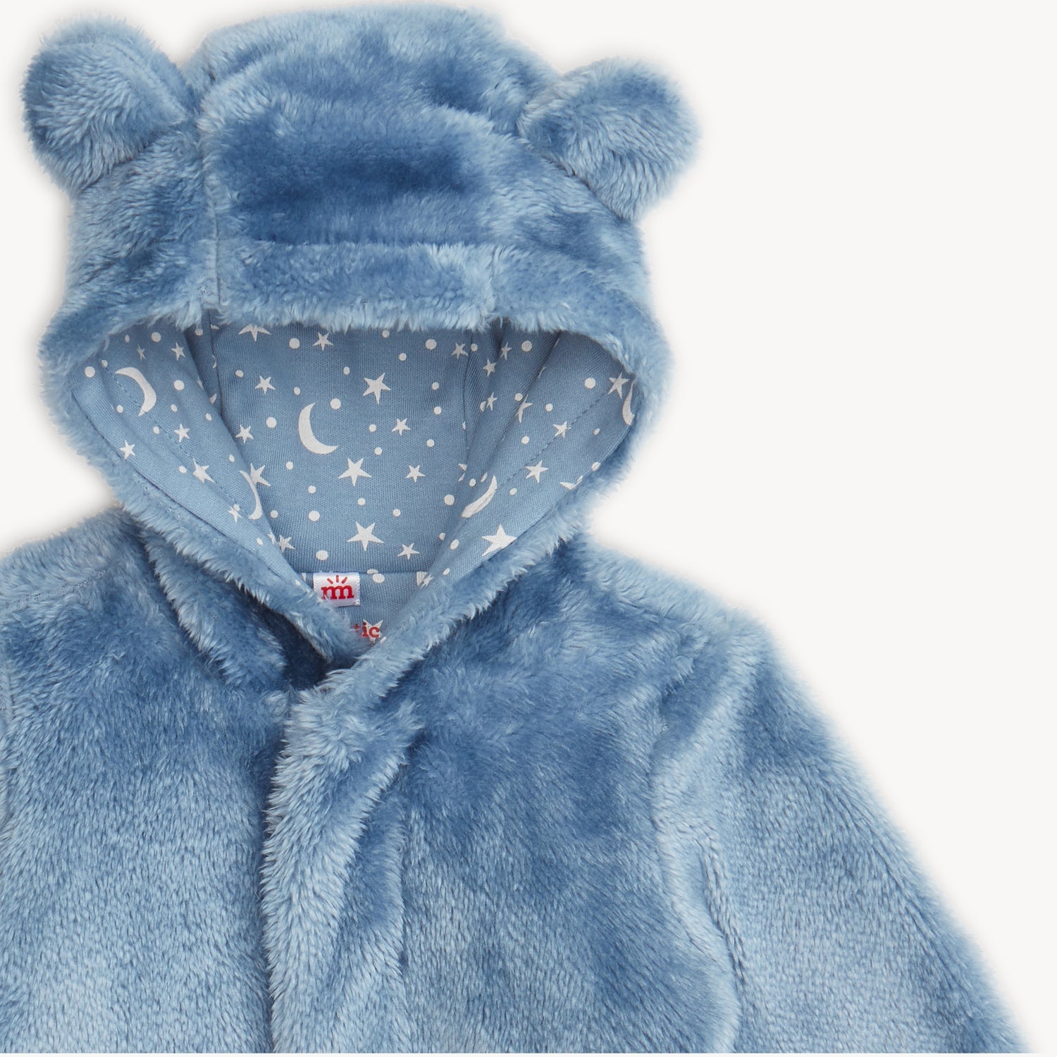 Magnetic Me Winter Sky Minky Bear Footie