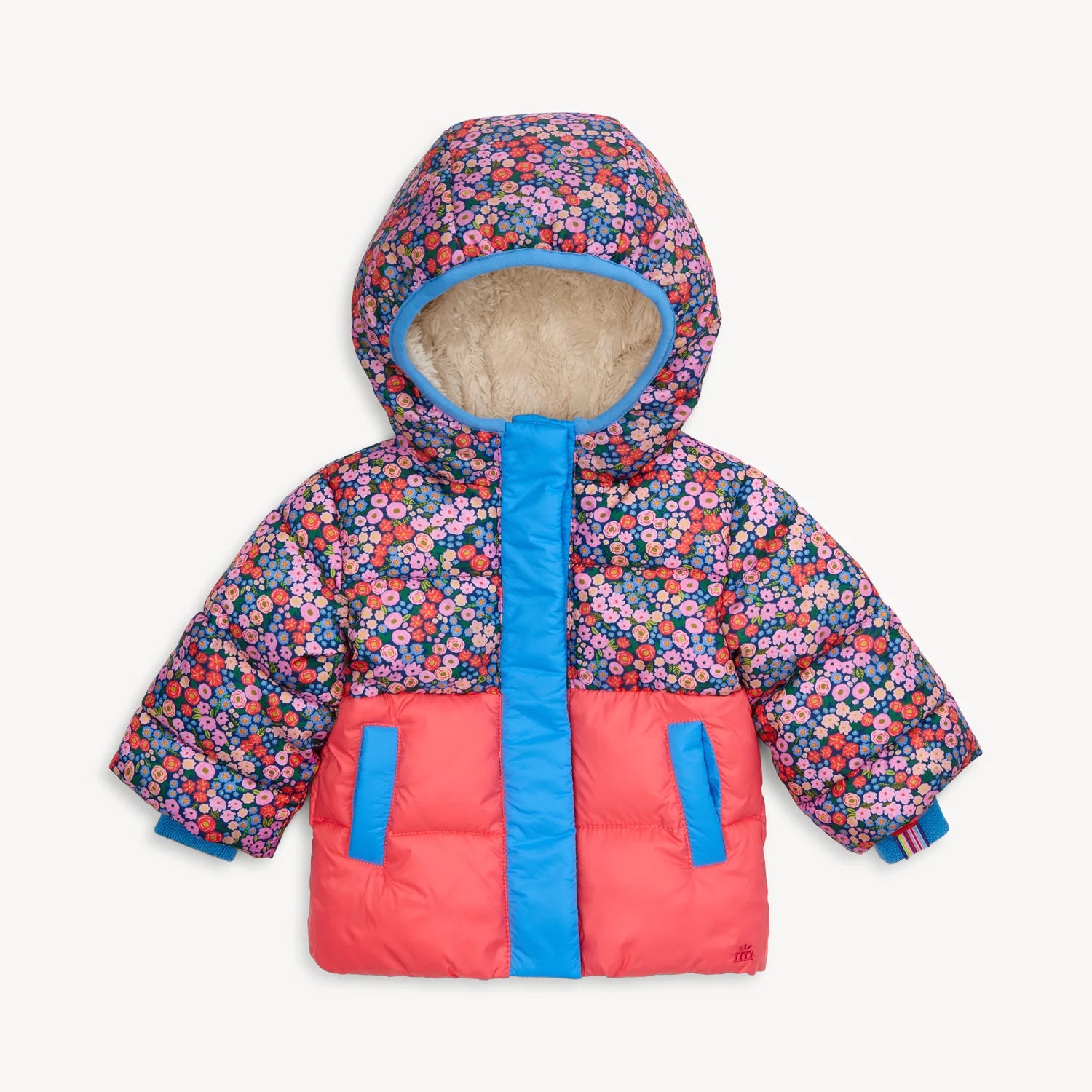 Lily Nylon Magnetic Puffer Parka - Twinkle Twinkle Little One