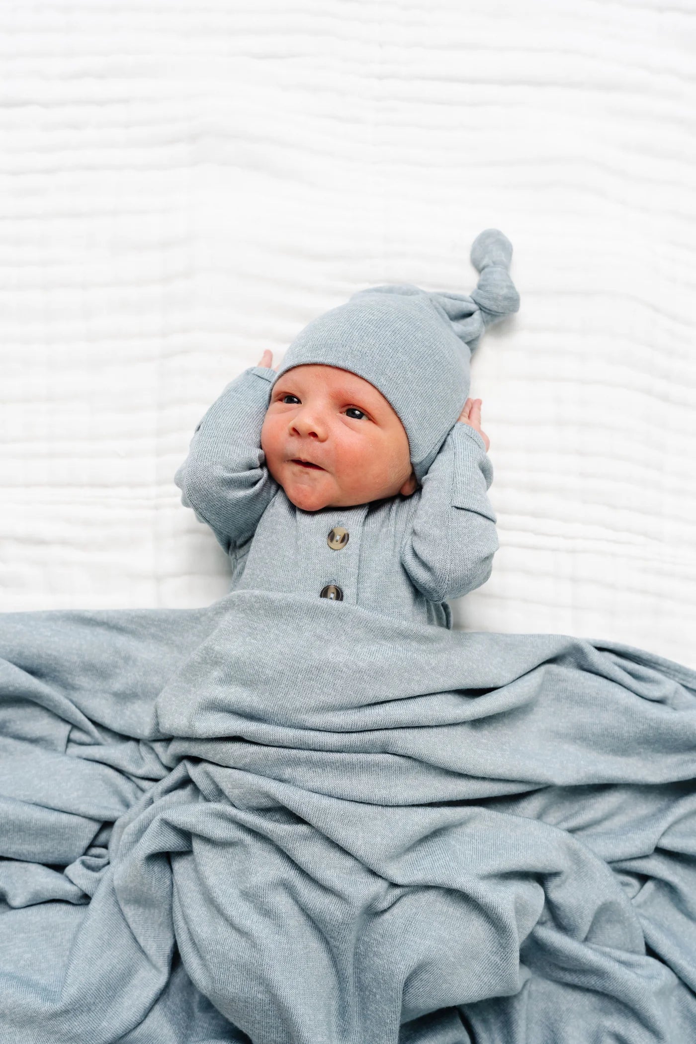 Lou Lou & Company Miller Plush Top, Bottoms + Hat Set