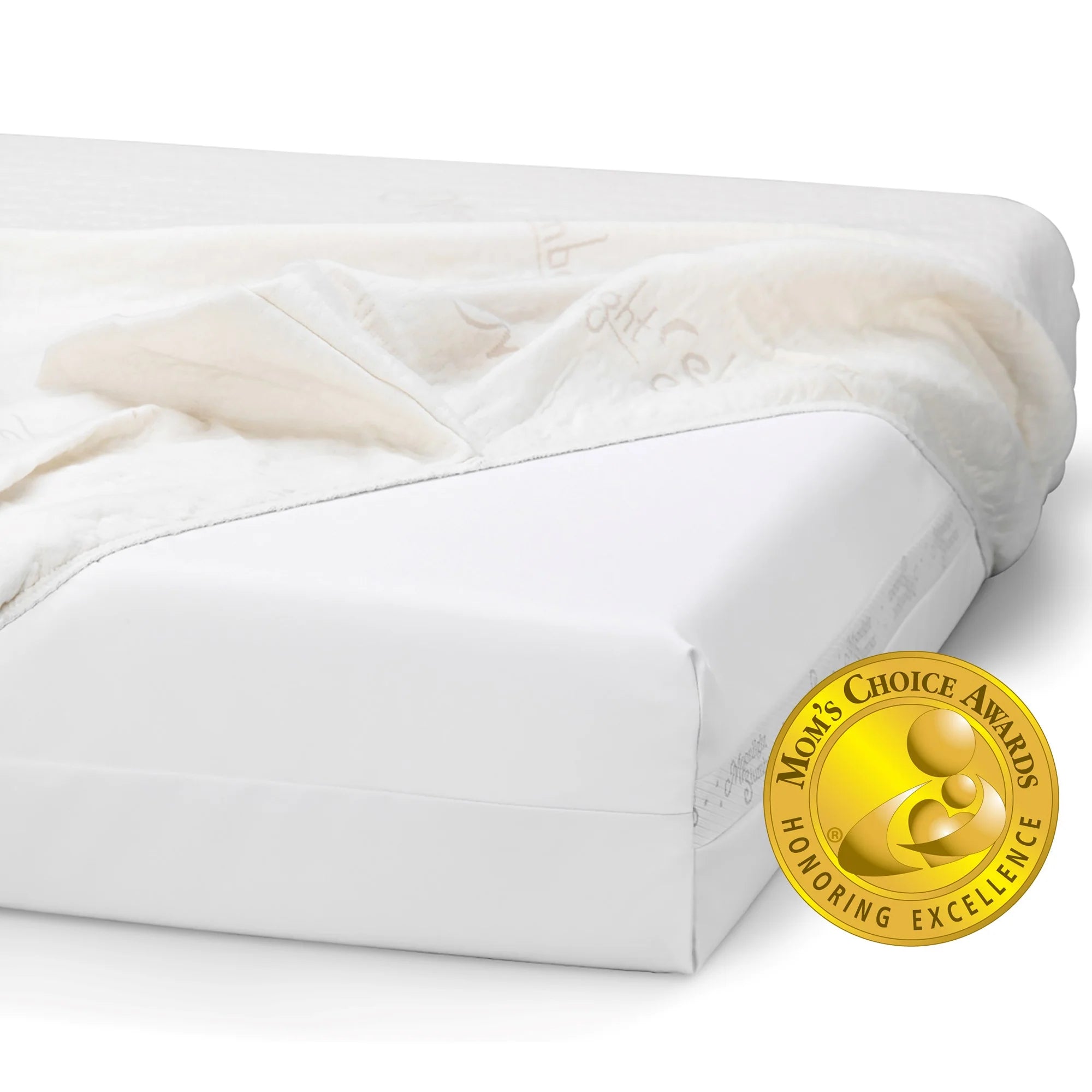 Premium Organic Cotton/Poly Blend Crib Mattress Cover - Waterproof