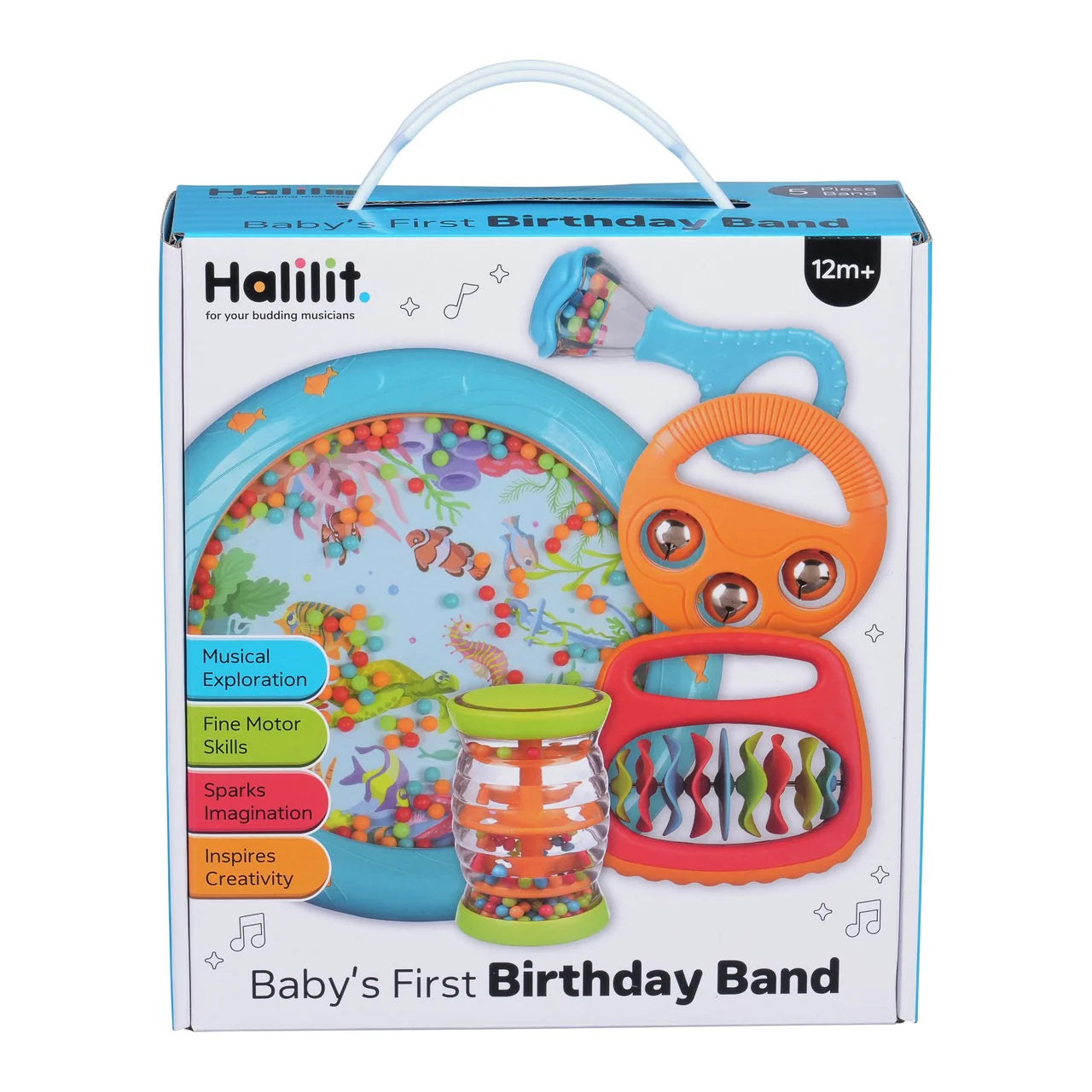 Halilit Baby's First Birthday Band Gift Set
