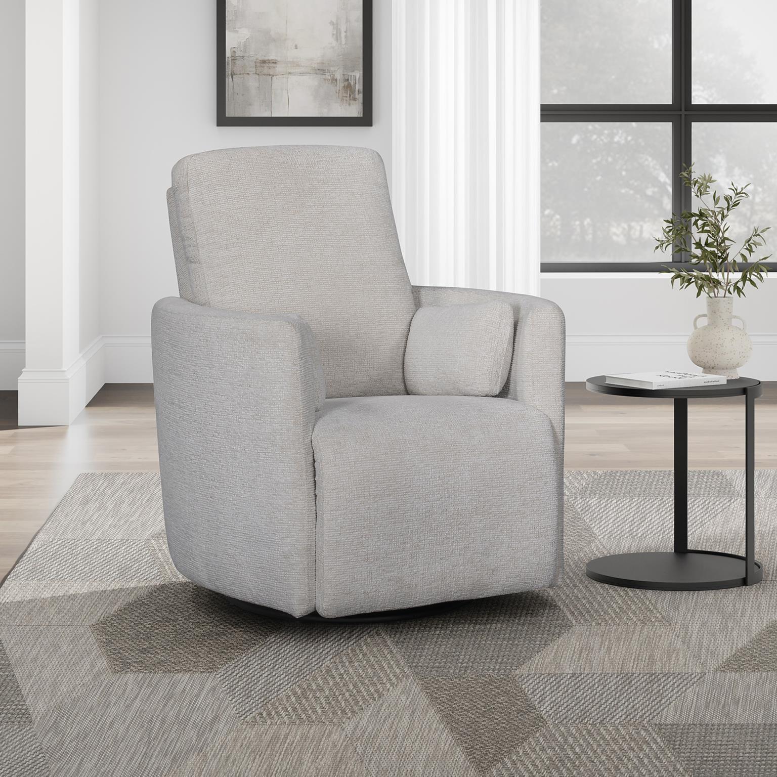 Turner Manual Swivel Glider Recliner - Natural Cloudscape