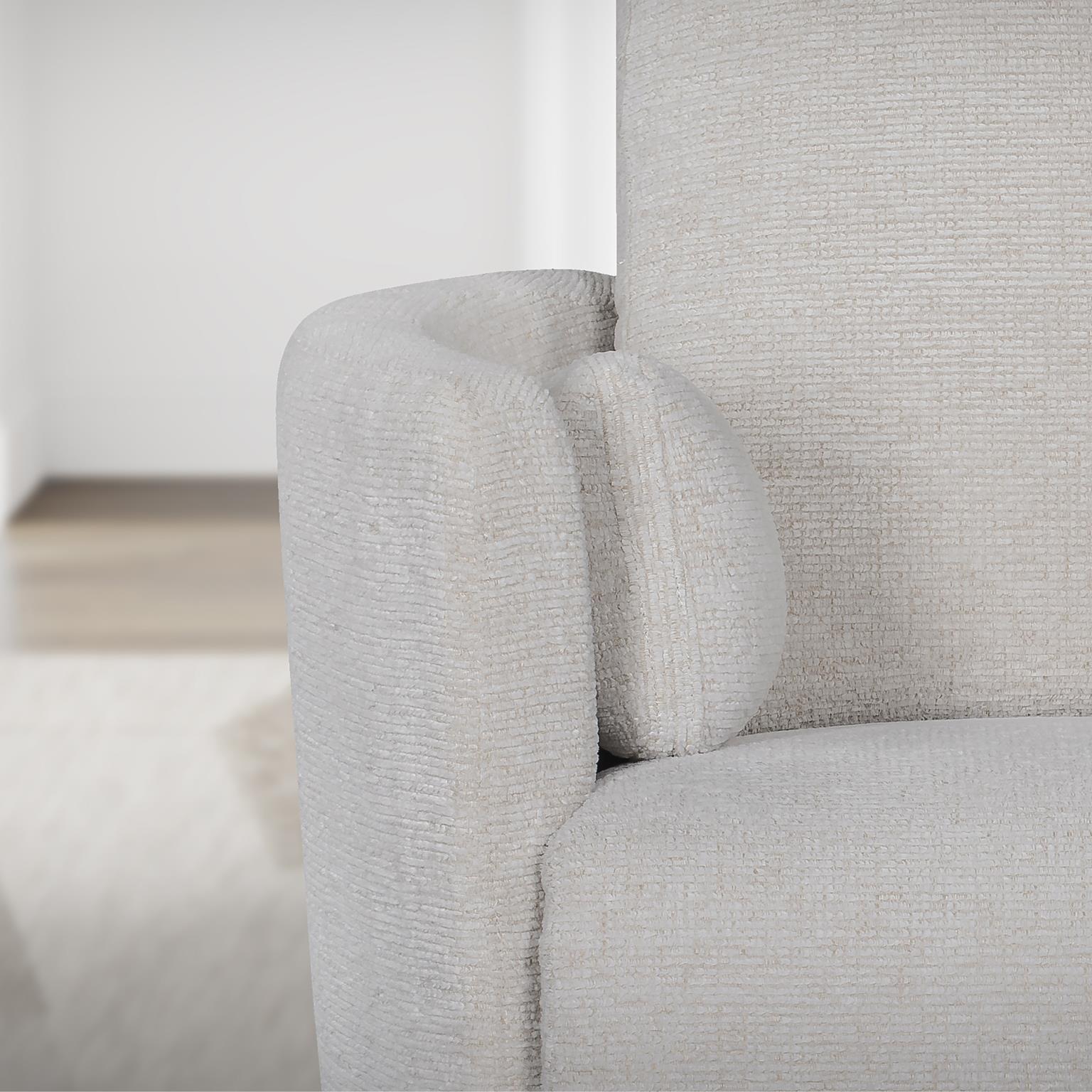 Turner Manual Swivel Glider Recliner - Natural Cloudscape