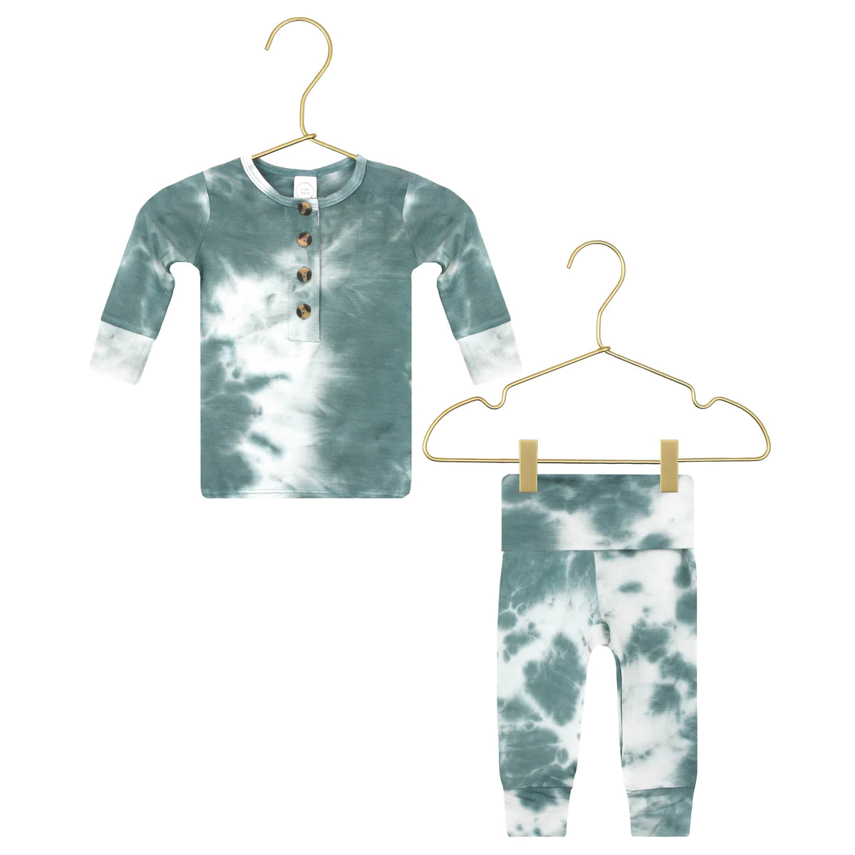 Mateo Top, Bottom & Top Knot Hat Set - Twinkle Twinkle Little One