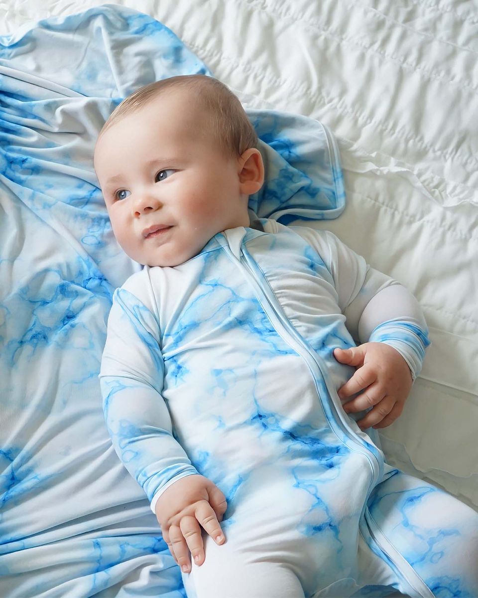 Milo Zippered Footie - Twinkle Twinkle Little One