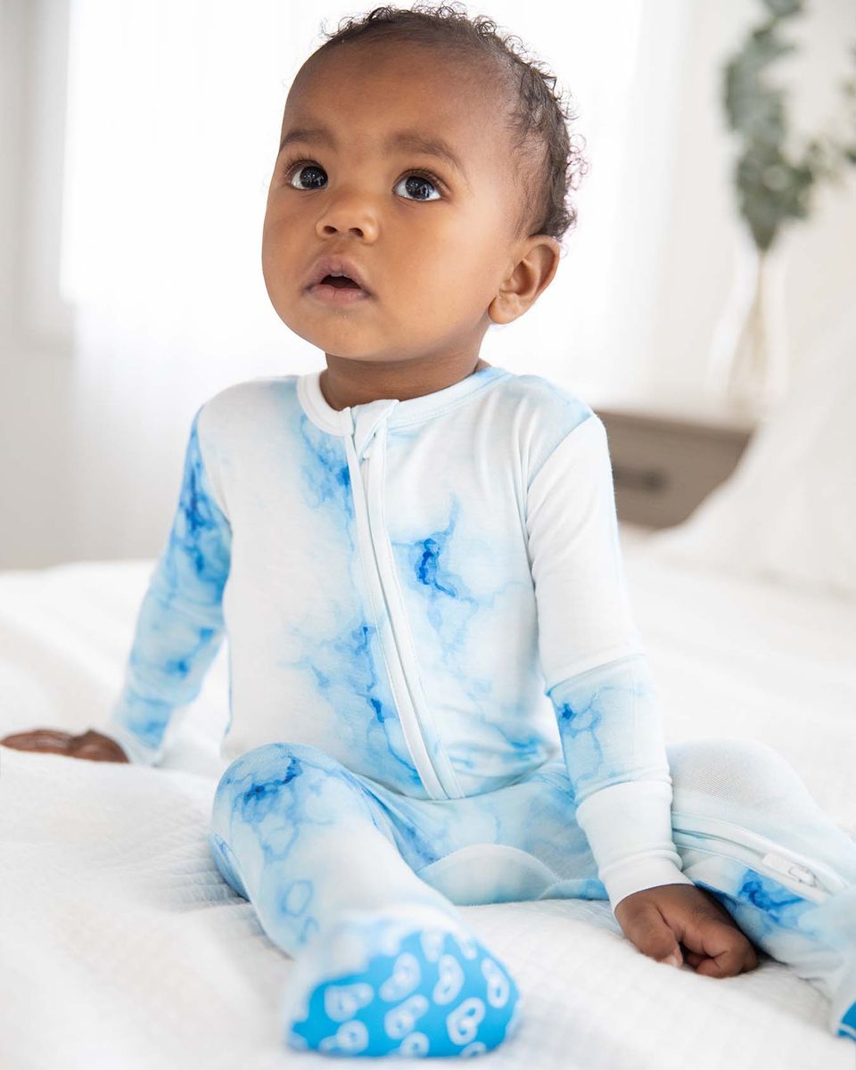 Milo Zippered Footie - Twinkle Twinkle Little One