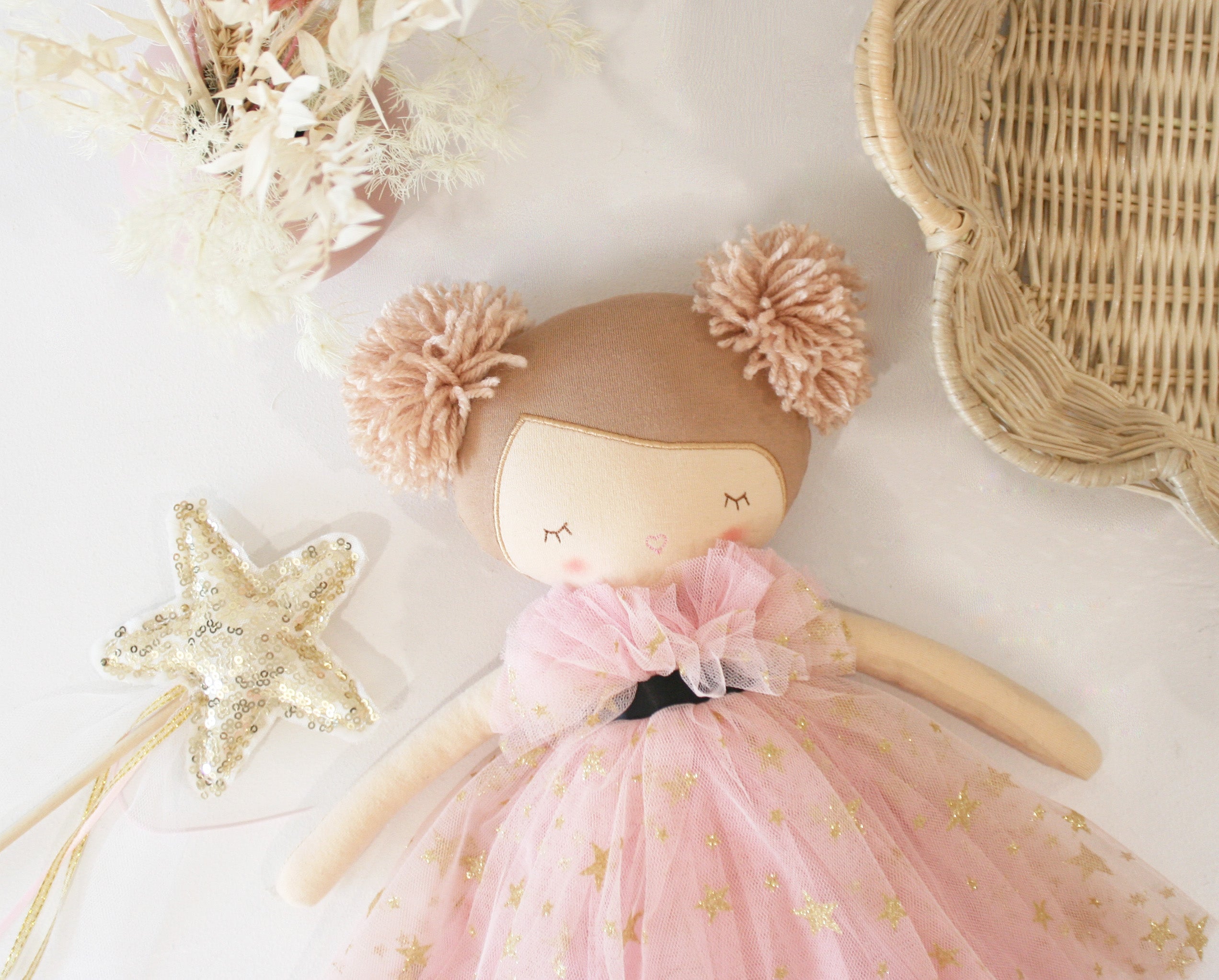 Alimrose Halle Ballerina Doll 48cm (Fair & Strawberry Blonde) - Twinkle Twinkle Little One