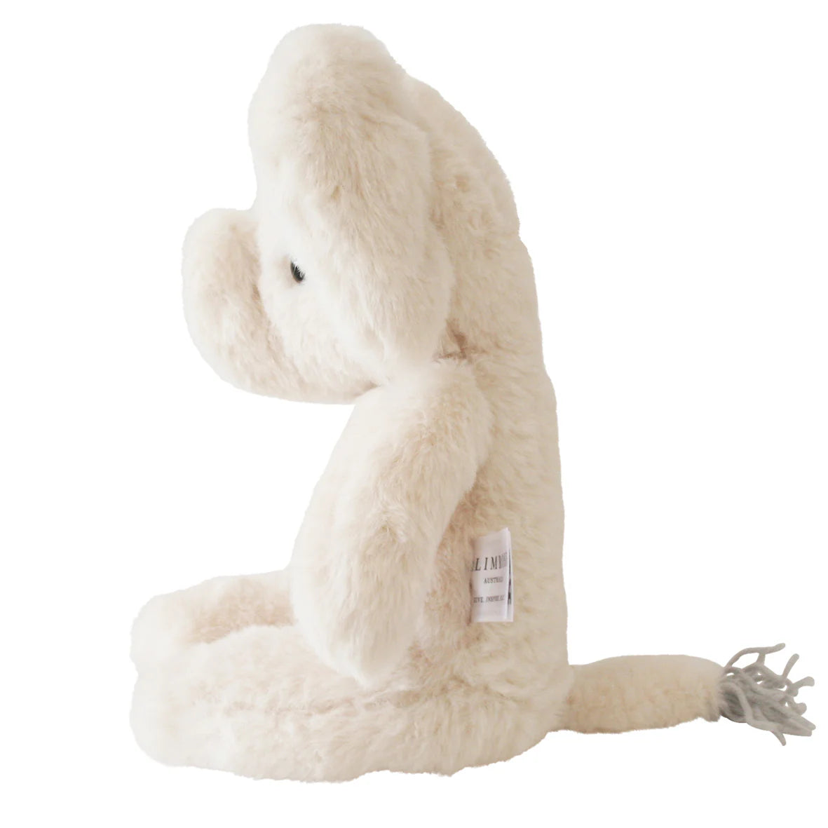 Plush Baby Elephant Ivory