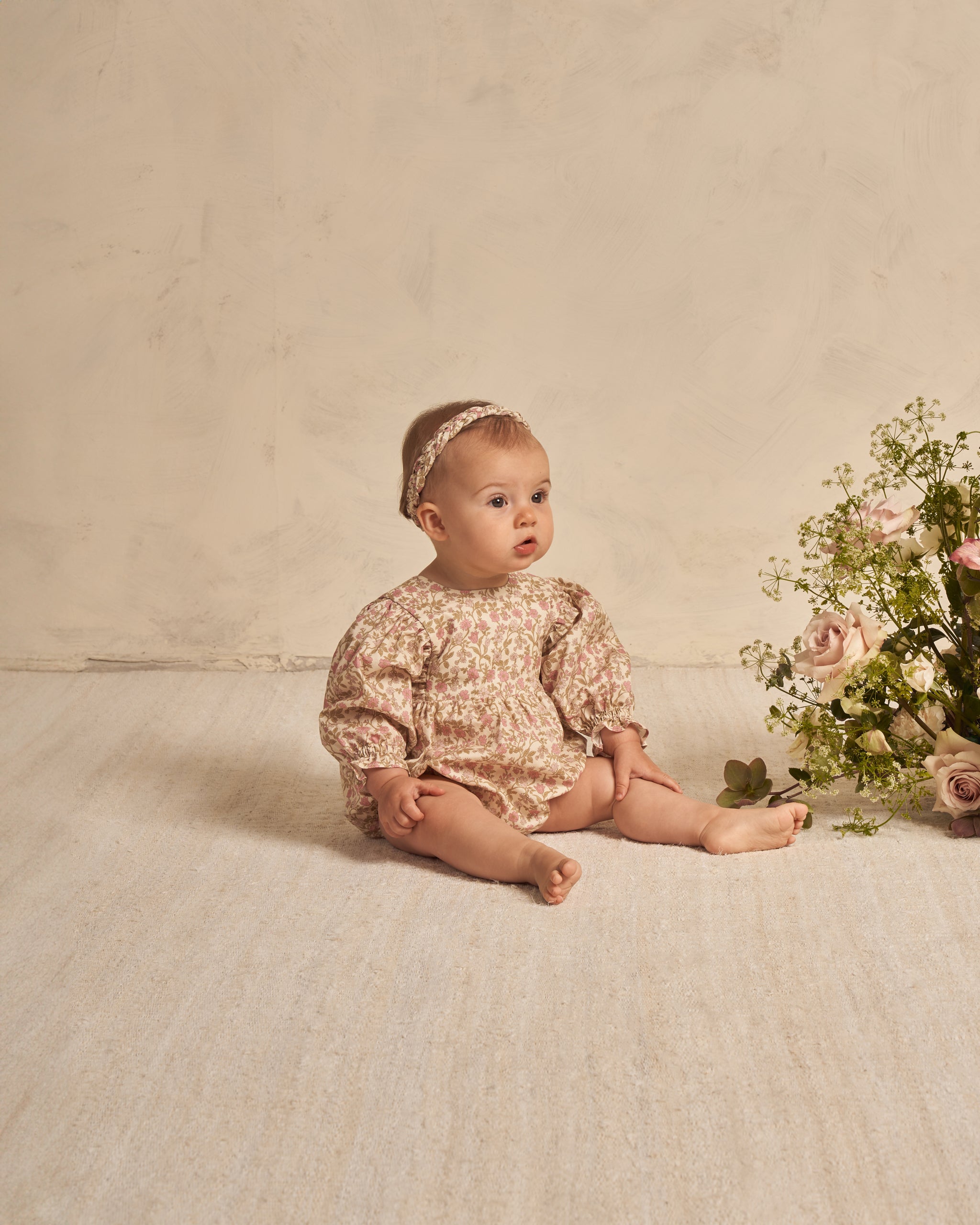 Luna Romper - Wildflowers - Twinkle Twinkle Little One