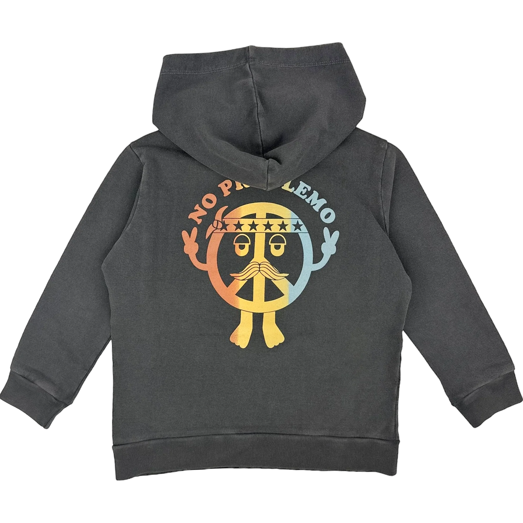 Tiny Whales No Problemo Hoodie - Mineral Black - Twinkle Twinkle Little One