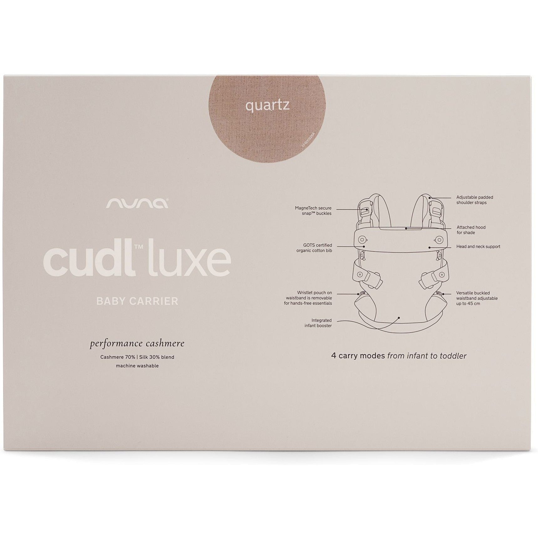 Nuna CUDL Luxe - Twinkle Twinkle Little One