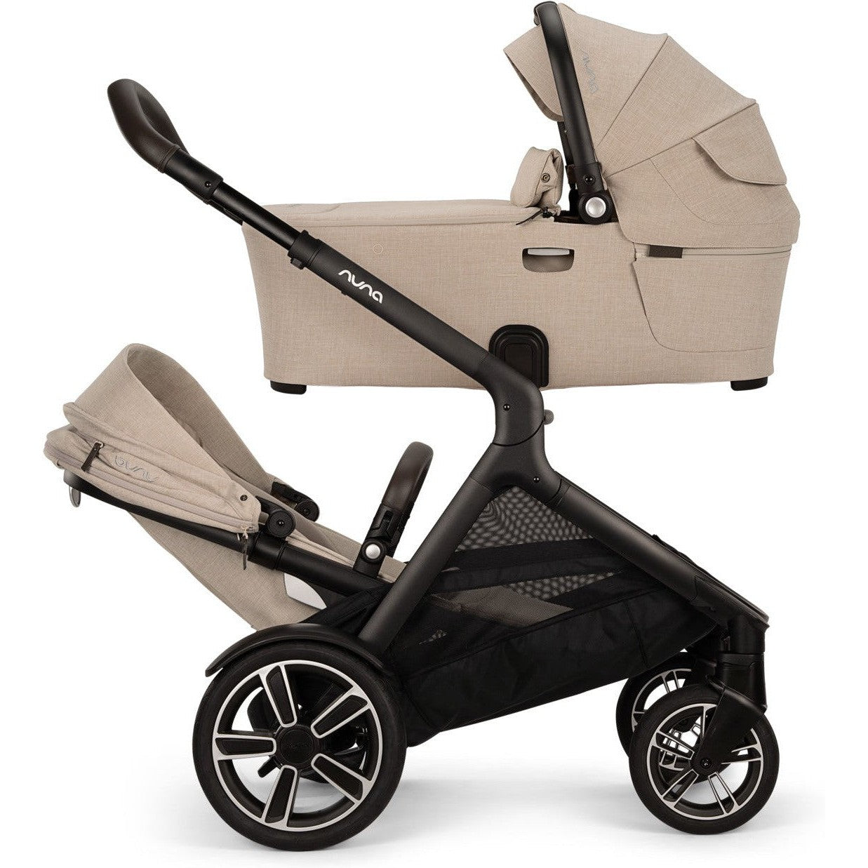 Nuna Demi Next Stroller + Rider Board - Twinkle Twinkle Little One