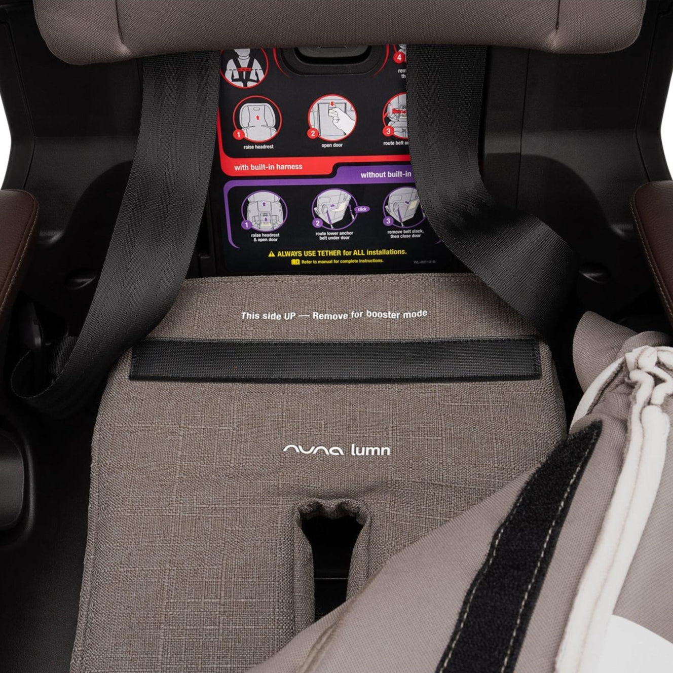 Nuna Lumn Harness Booster Seat - Twinkle Twinkle Little One