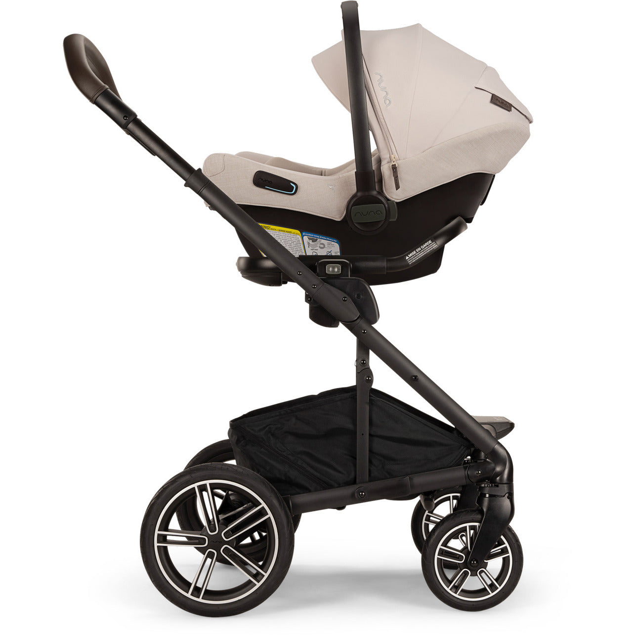 Nuna PIPA Aire RX Infant Car Seat + RELX Base - Twinkle Twinkle Little One