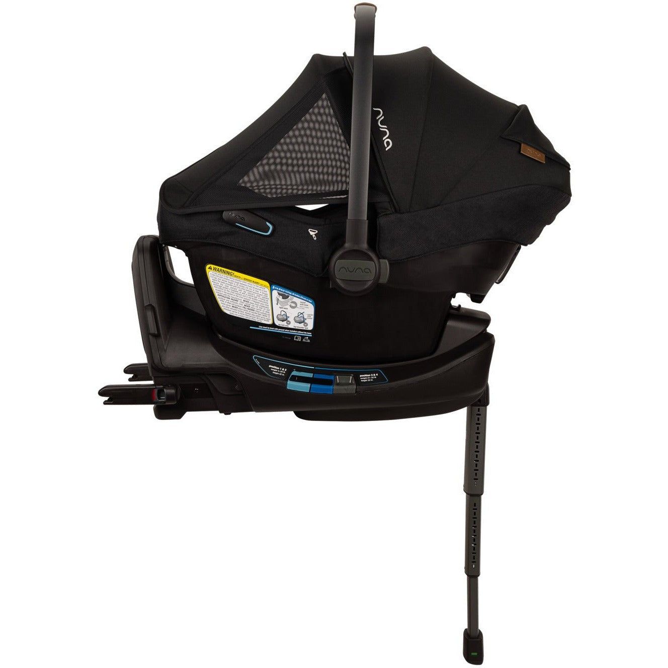 Nuna Demi Next Stroller + Pipa Aire RX Infant Car Seat Travel System - Twinkle Twinkle Little One