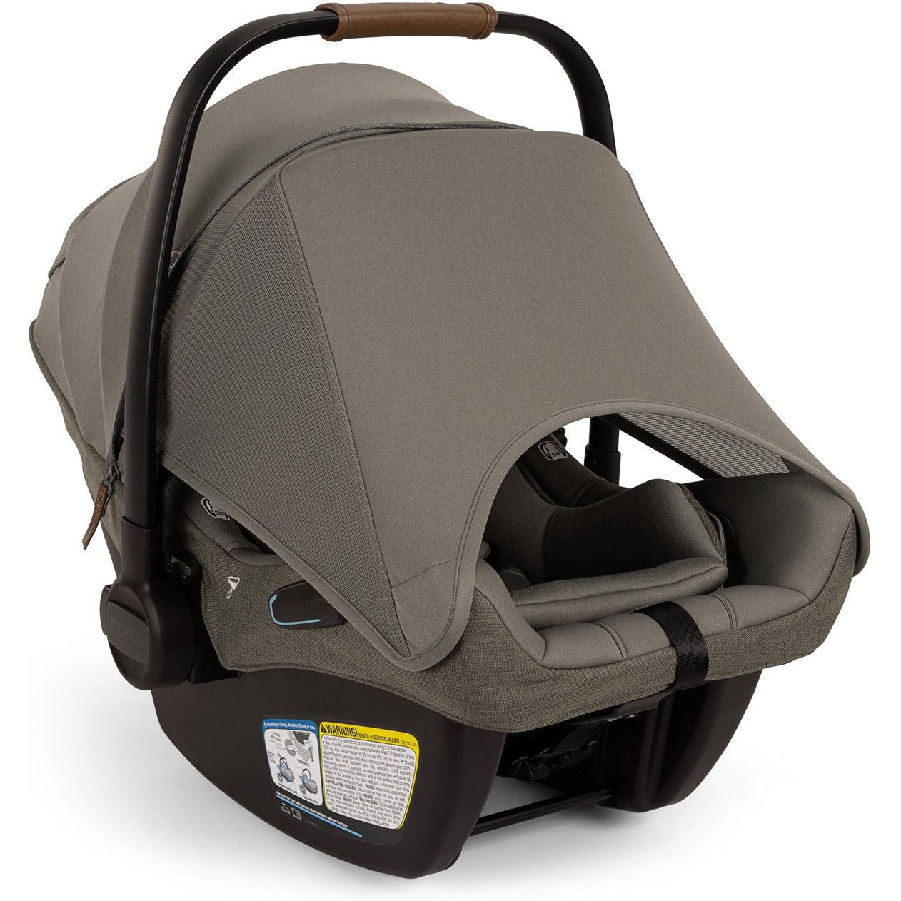 Nuna MIXX Next with Magnetic Buckle + PIPA Aire RX Infant Car Seat with Relx base Travel System