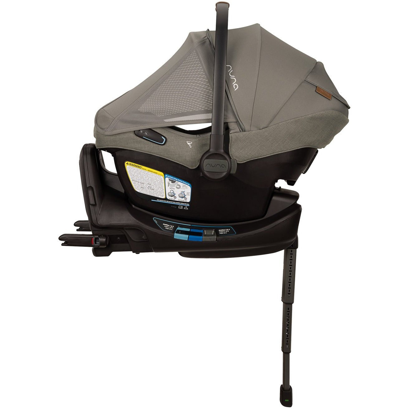 Nuna PIPA Aire RX Infant Car Seat + RELX Base - Twinkle Twinkle Little One