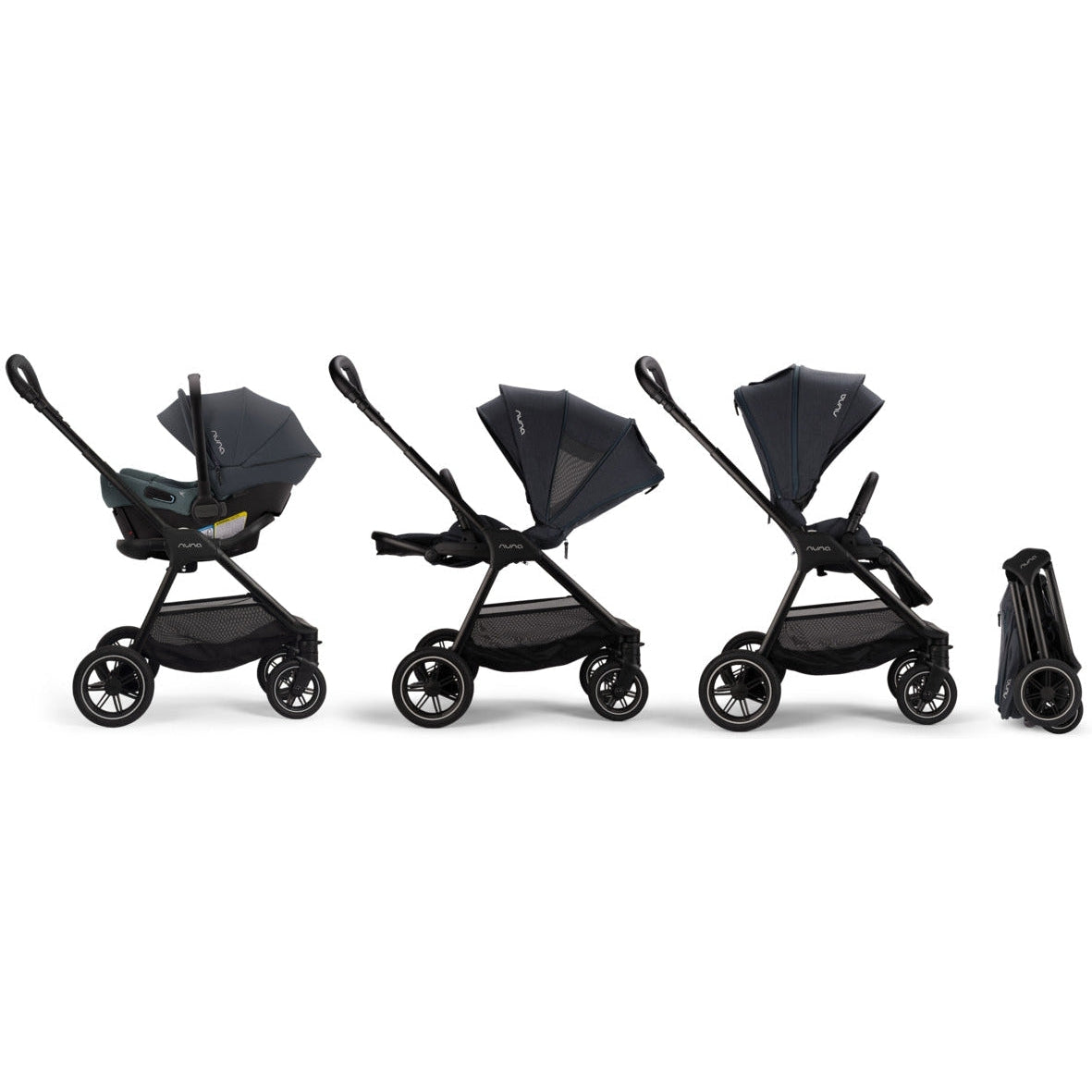 Nuna TRIV Next Stroller + Pipa Urbn Travel System - Twinkle Twinkle Little One