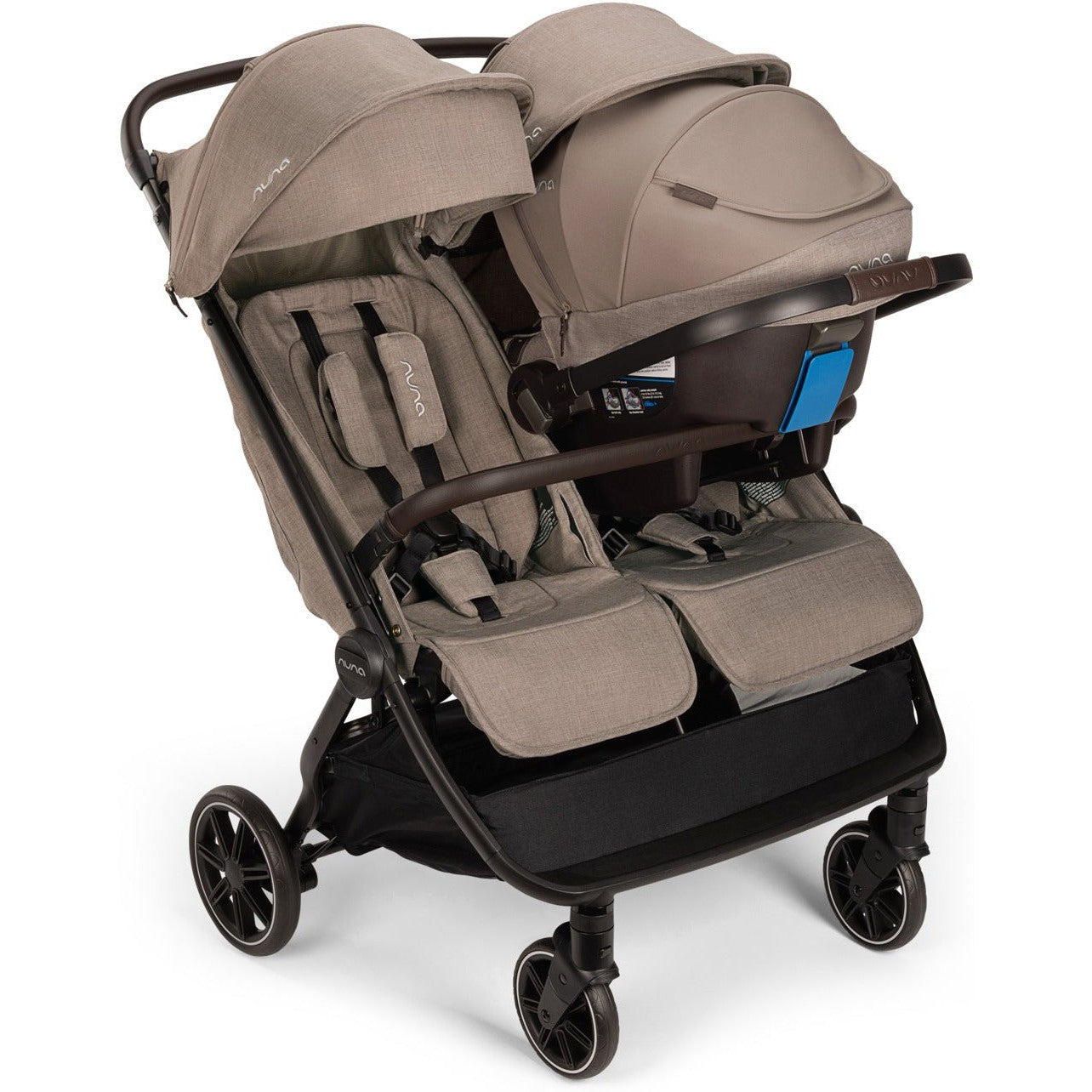 Nuna TRVL DUBL Stroller - Twinkle Twinkle Little One