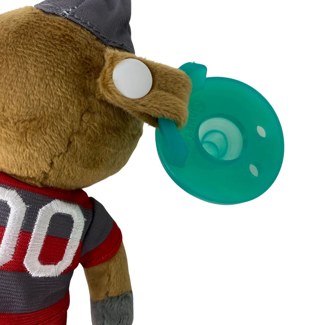 The Ohio State University - Brutus Plush Pacifier - Twinkle Twinkle Little One
