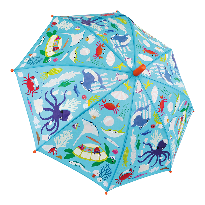 Ocean Colour Changing Umbrella image 2