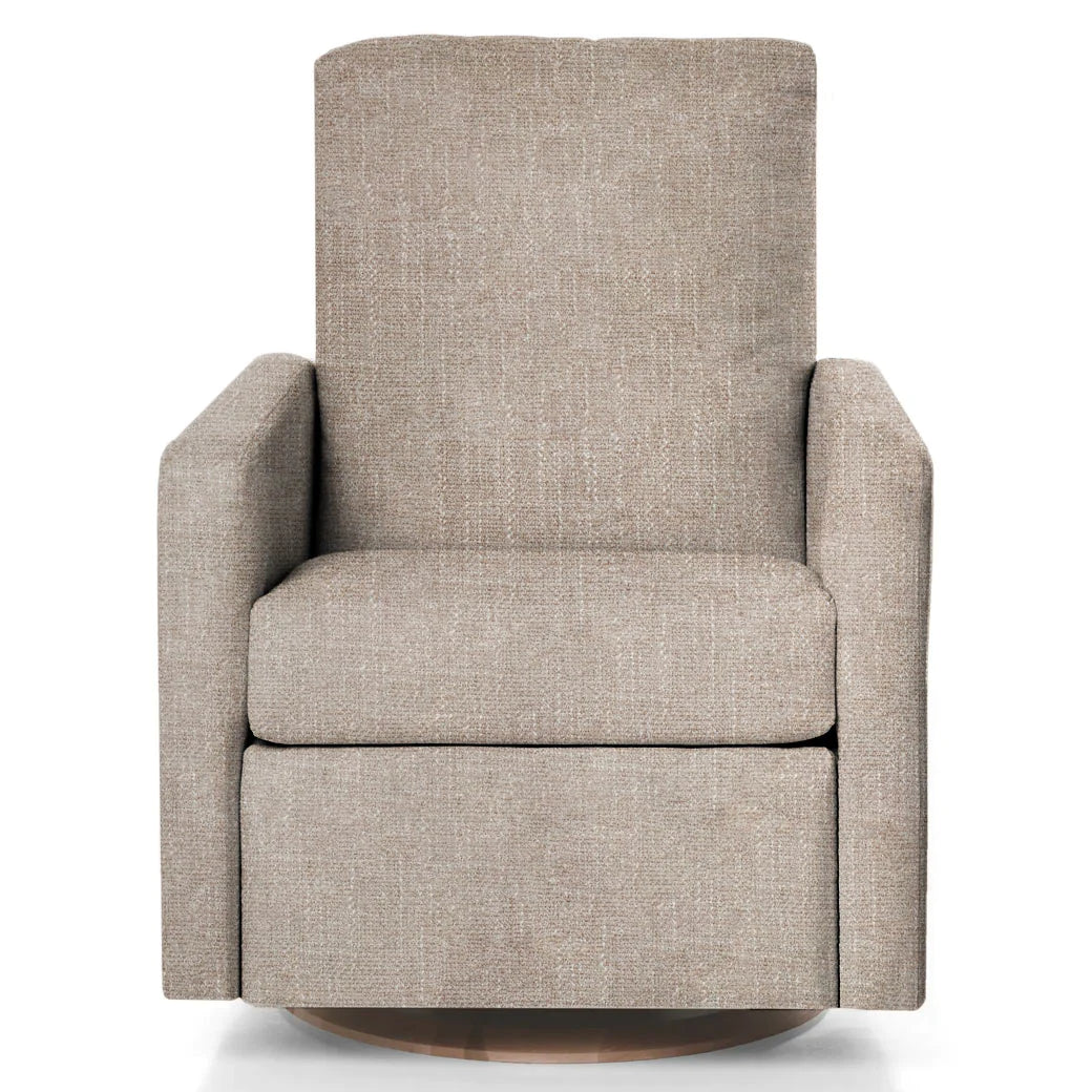 Floor Model: Drew Swivel Gliding Recliner- HP Trek Pebble Manual recliner - Twinkle Twinkle Little One