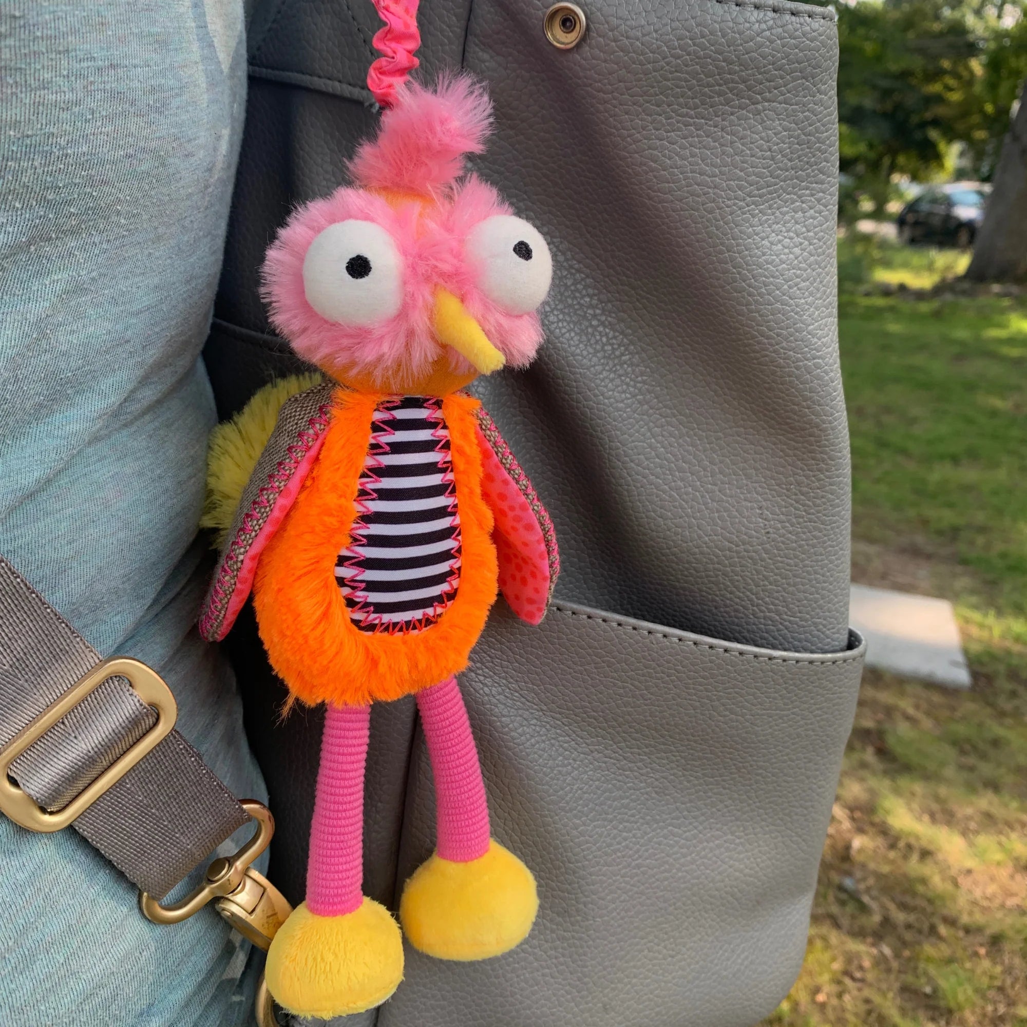 Ollie the Oddball Oddbird Chime & See Atachable Hanging Activity Toy - Twinkle Twinkle Little One