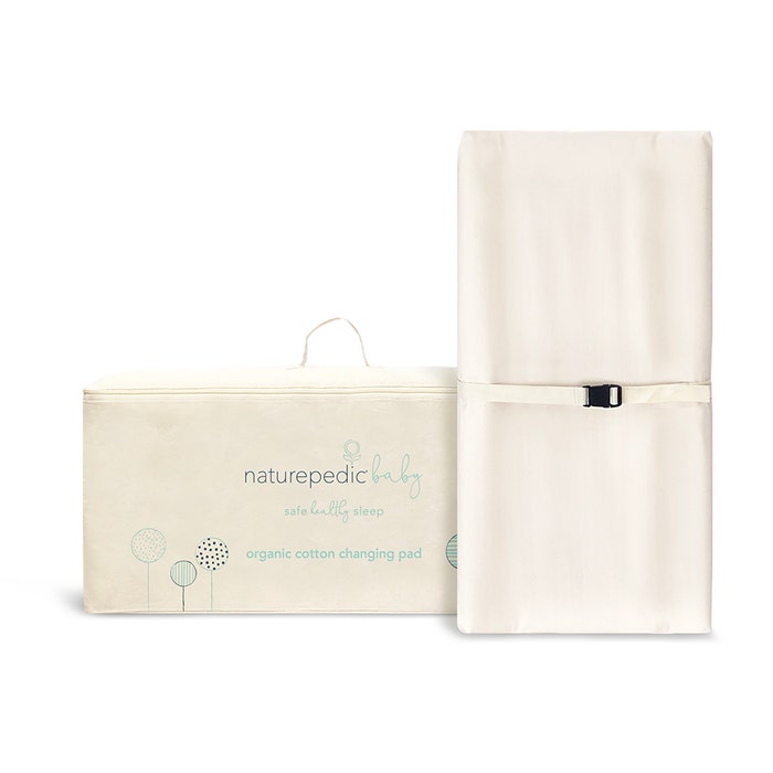 Naturepedic Organic Contour Changing Pad - Twinkle Twinkle Little One