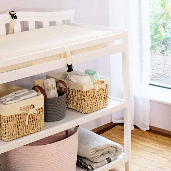 Naturepedic Organic Contour Changing Pad - Twinkle Twinkle Little One