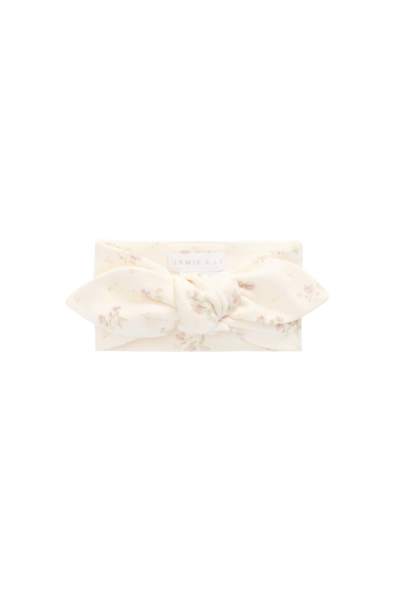 Organic Cotton Headband Thelma Parchment - Twinkle Twinkle Little One