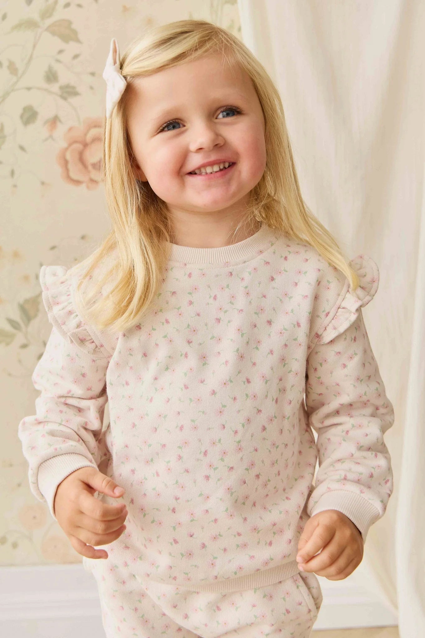 Organic Cotton Lilith Sweatshirt & Track Pant - Victoria Blush - Twinkle Twinkle Little One