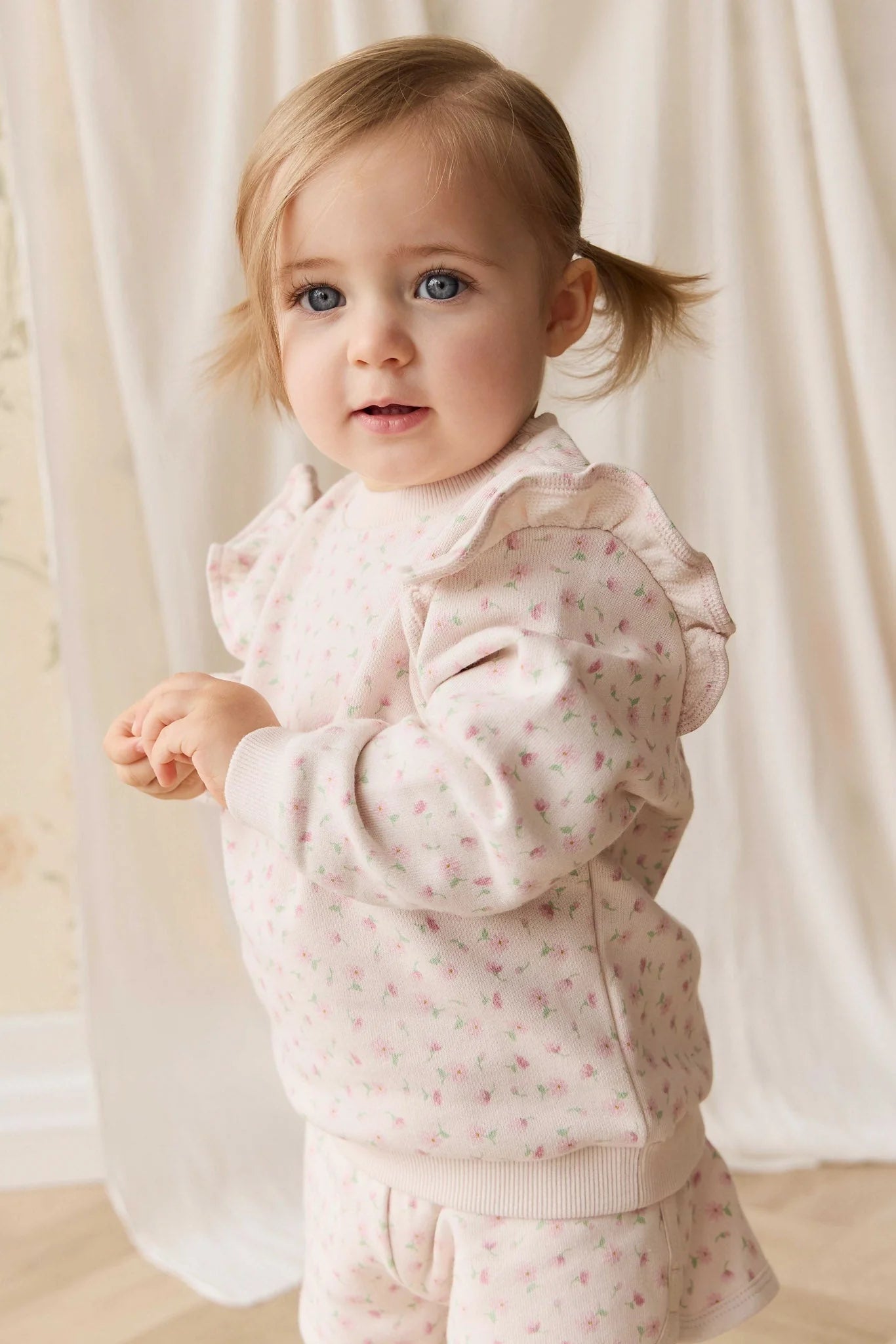 Organic Cotton Lilith Sweatshirt & Track Pant - Victoria Blush - Twinkle Twinkle Little One