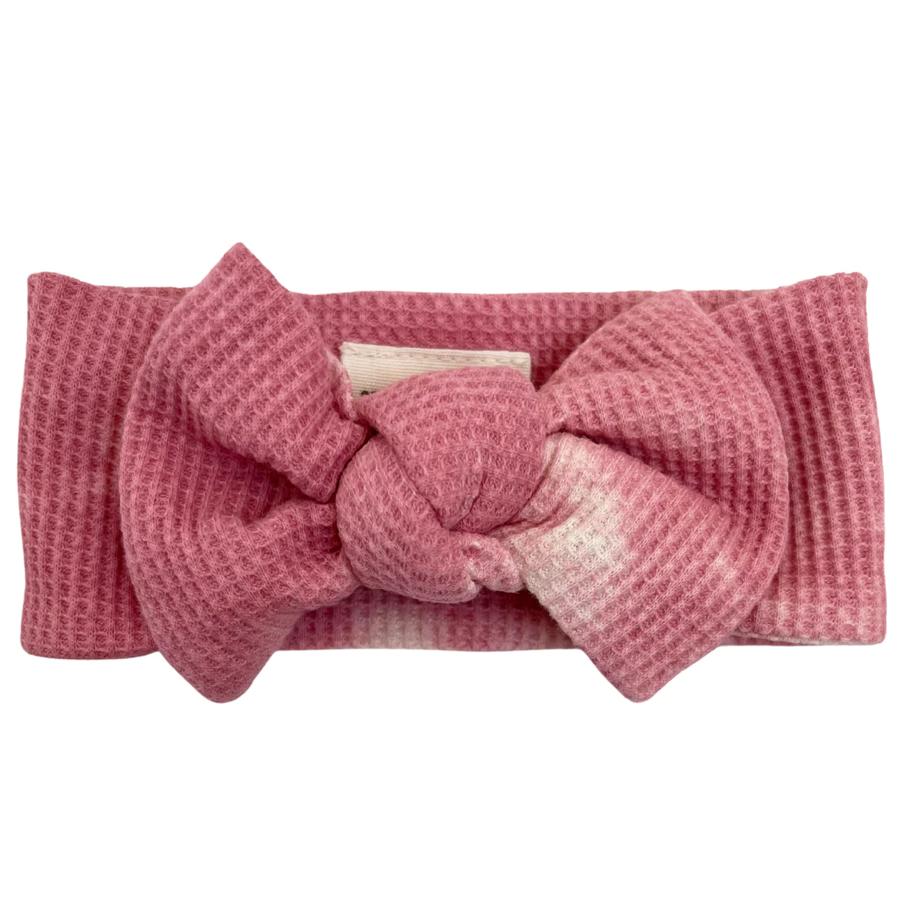 Organic Waffle Knot Bow Headband - Twinkle Twinkle Little One
