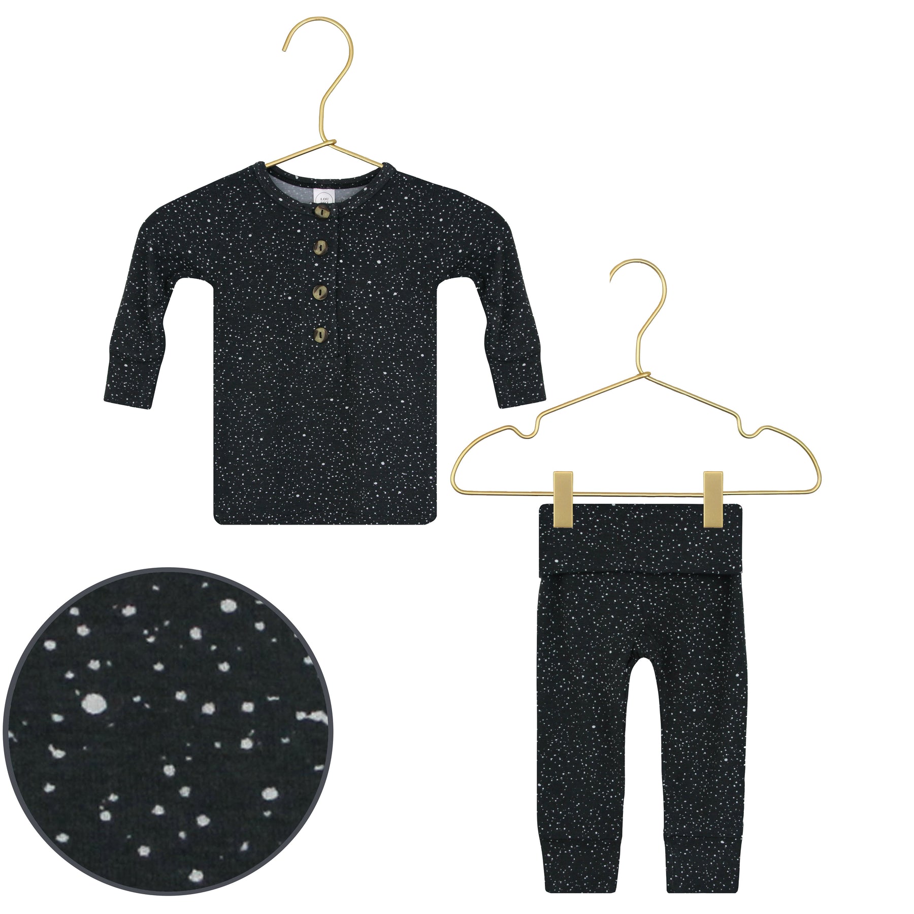 Lou Lou & Company Ozzy Top, Bottoms & Hat Set - Twinkle Twinkle Little One