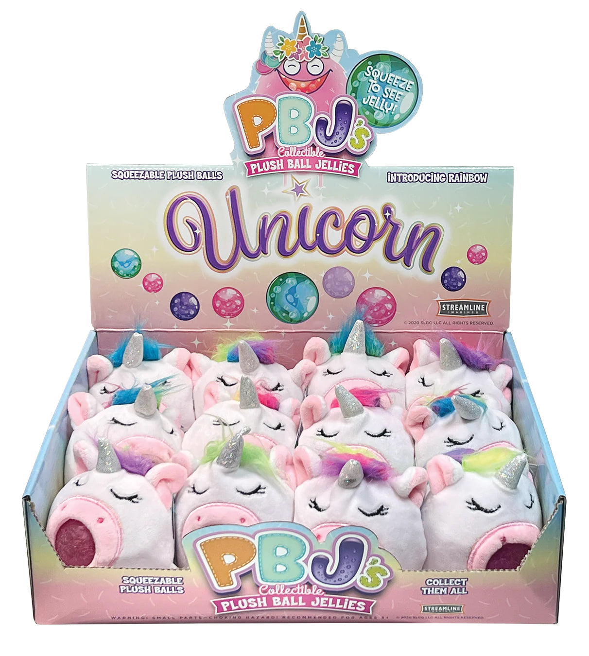 PBJ's - Rainbow Unicorn Jellyroos - Twinkle Twinkle Little One