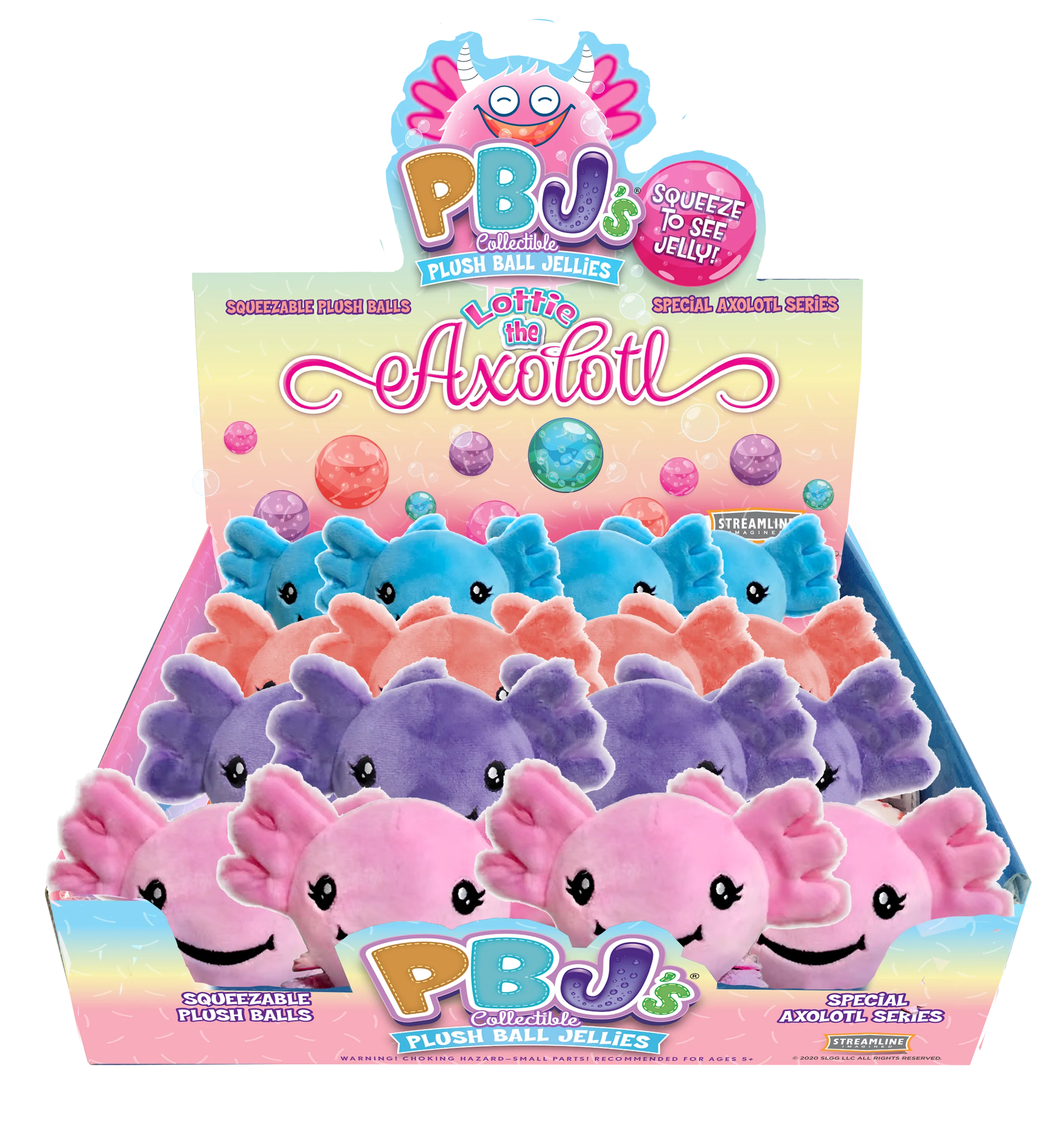 PBJ's - Lottie Axolotl Jellyroos - Twinkle Twinkle Little One