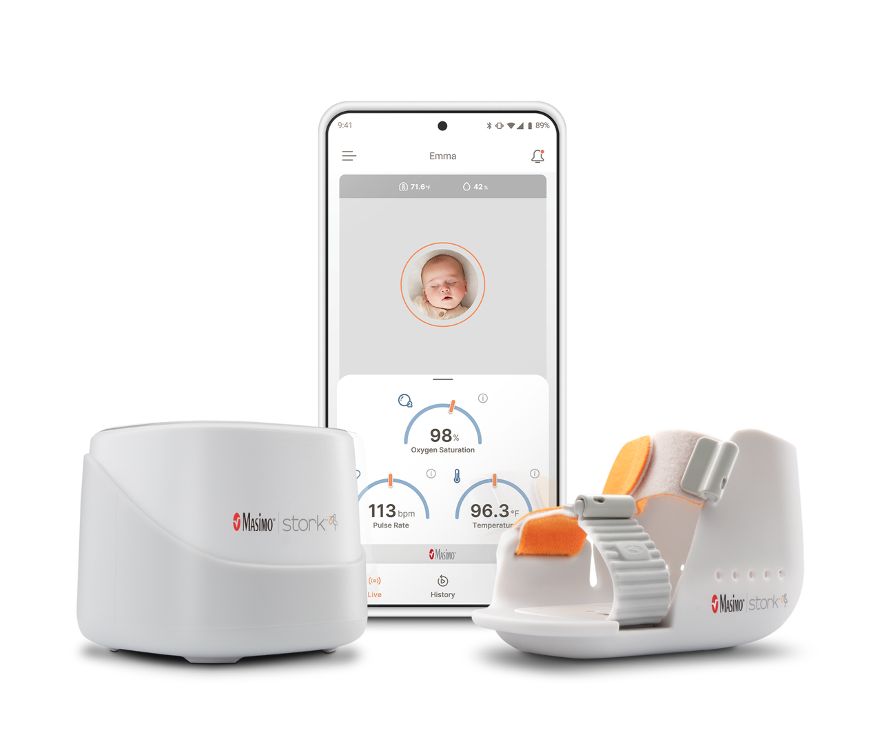 Masimo Stork Vitals - Twinkle Twinkle Little One