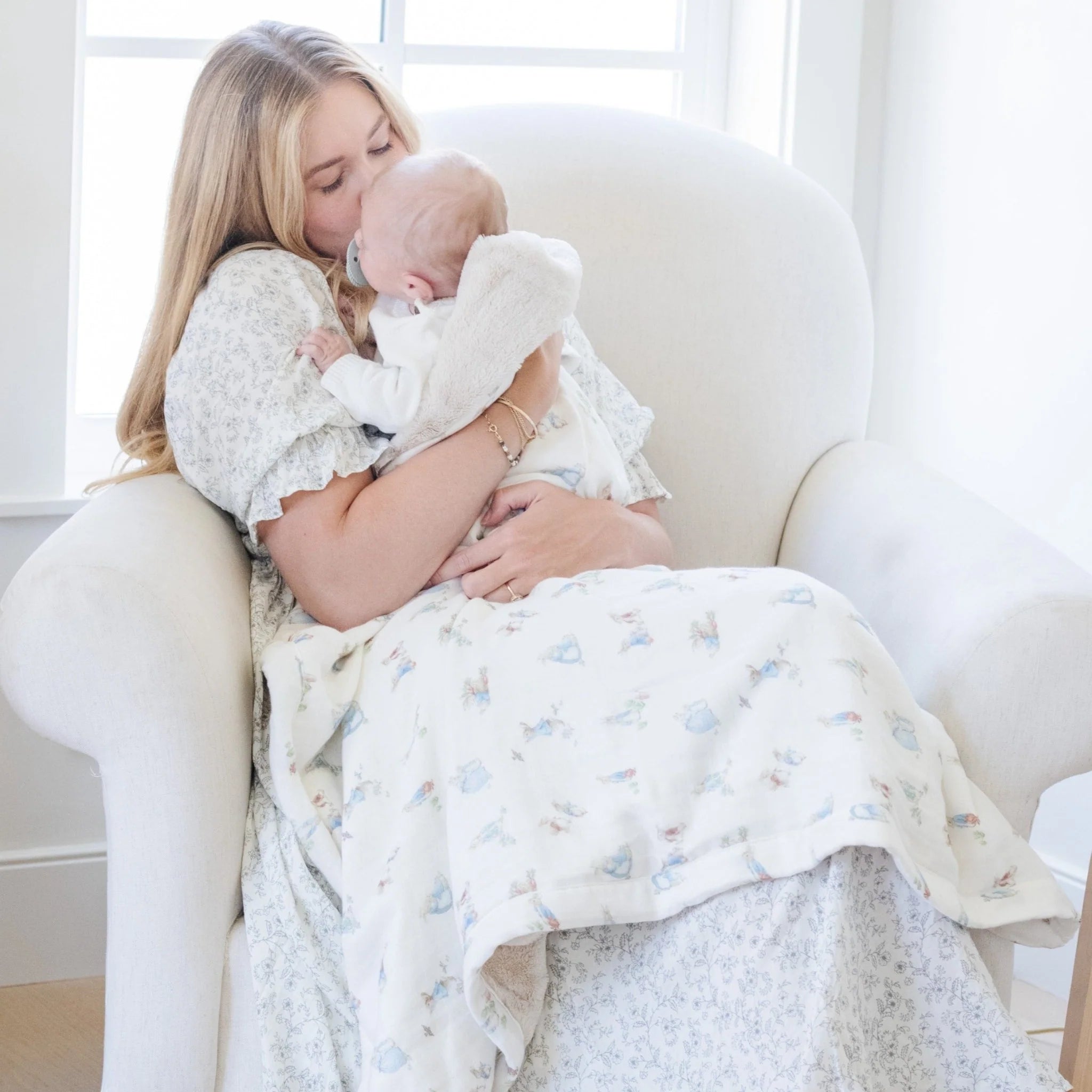 PETER RABBIT™ BAMBOO RAYON MUSLIN/LUSH BLANKETS