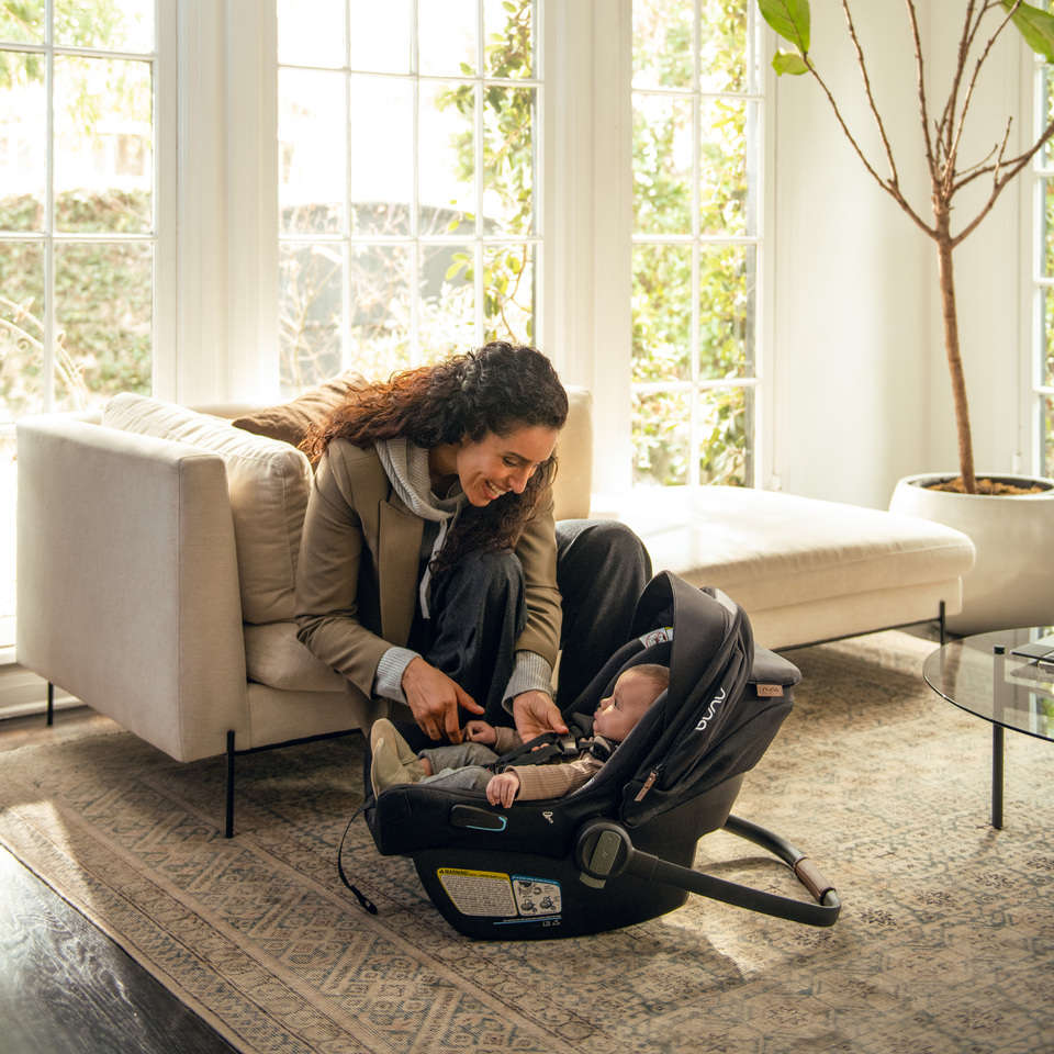 Nuna PIPA Aire RX Infant Car Seat + RELX Base - Twinkle Twinkle Little One