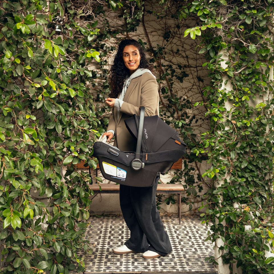 Nuna Demi Next Stroller + Pipa Aire RX Infant Car Seat Travel System - Twinkle Twinkle Little One