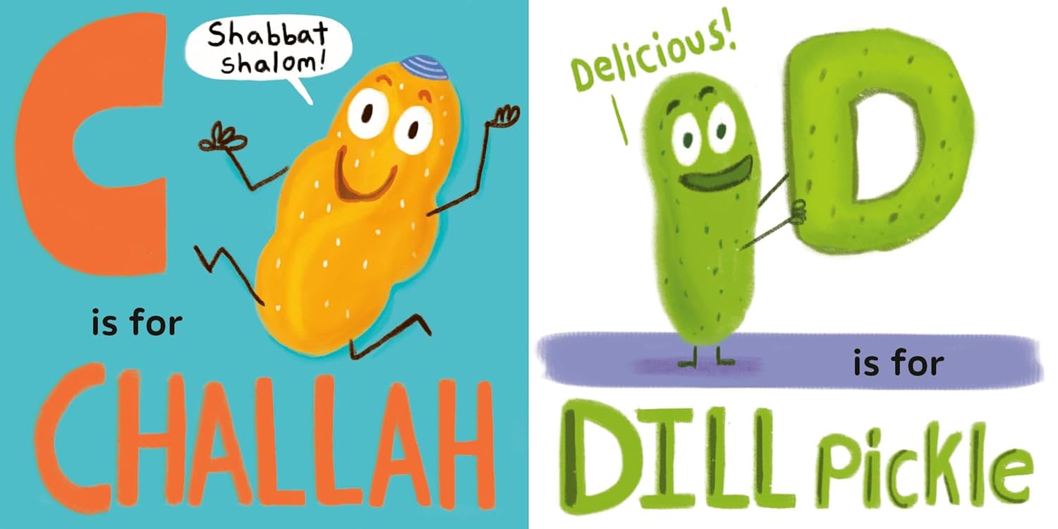 P Is for Pastrami: The ABCs of Jewish Food Board Book - Twinkle Twinkle Little One