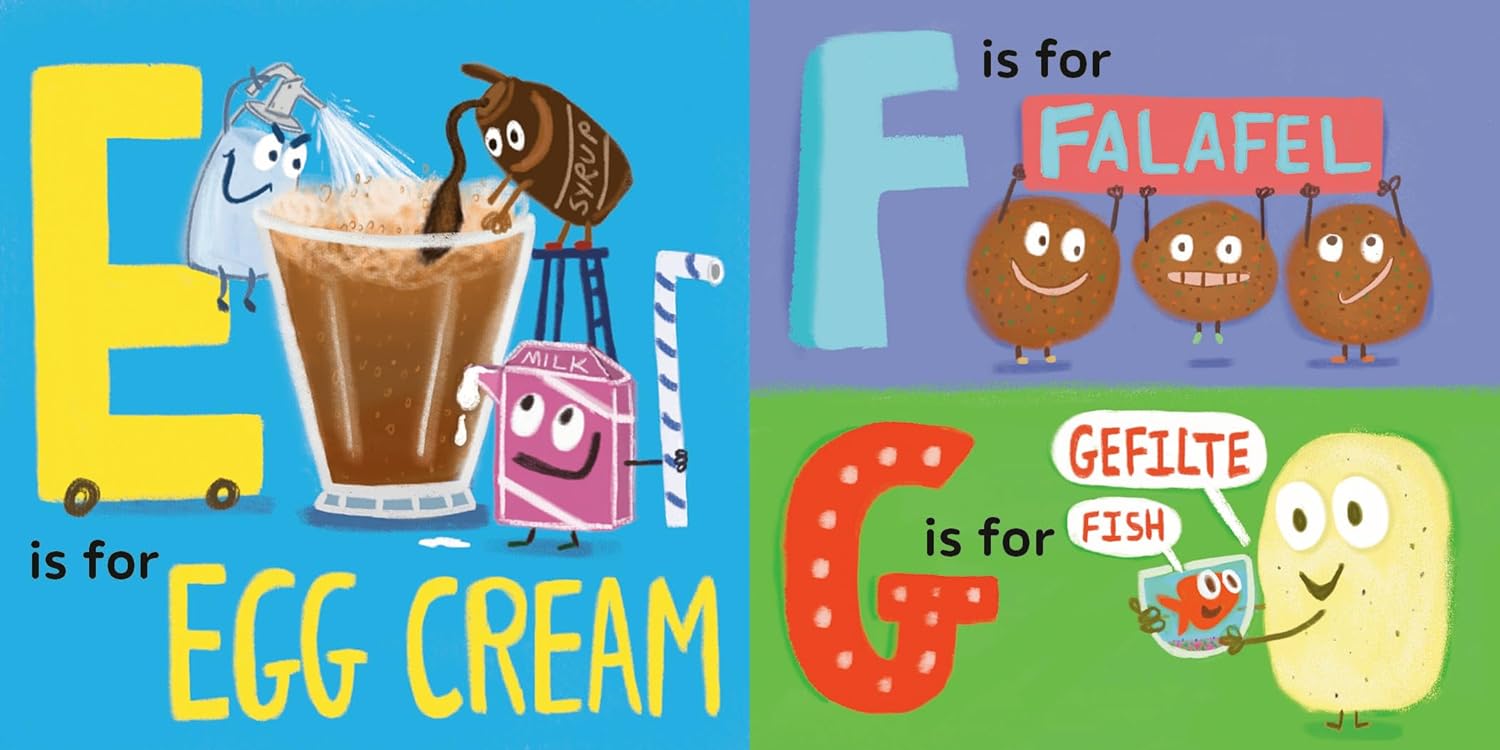 P Is for Pastrami: The ABCs of Jewish Food Board Book - Twinkle Twinkle Little One