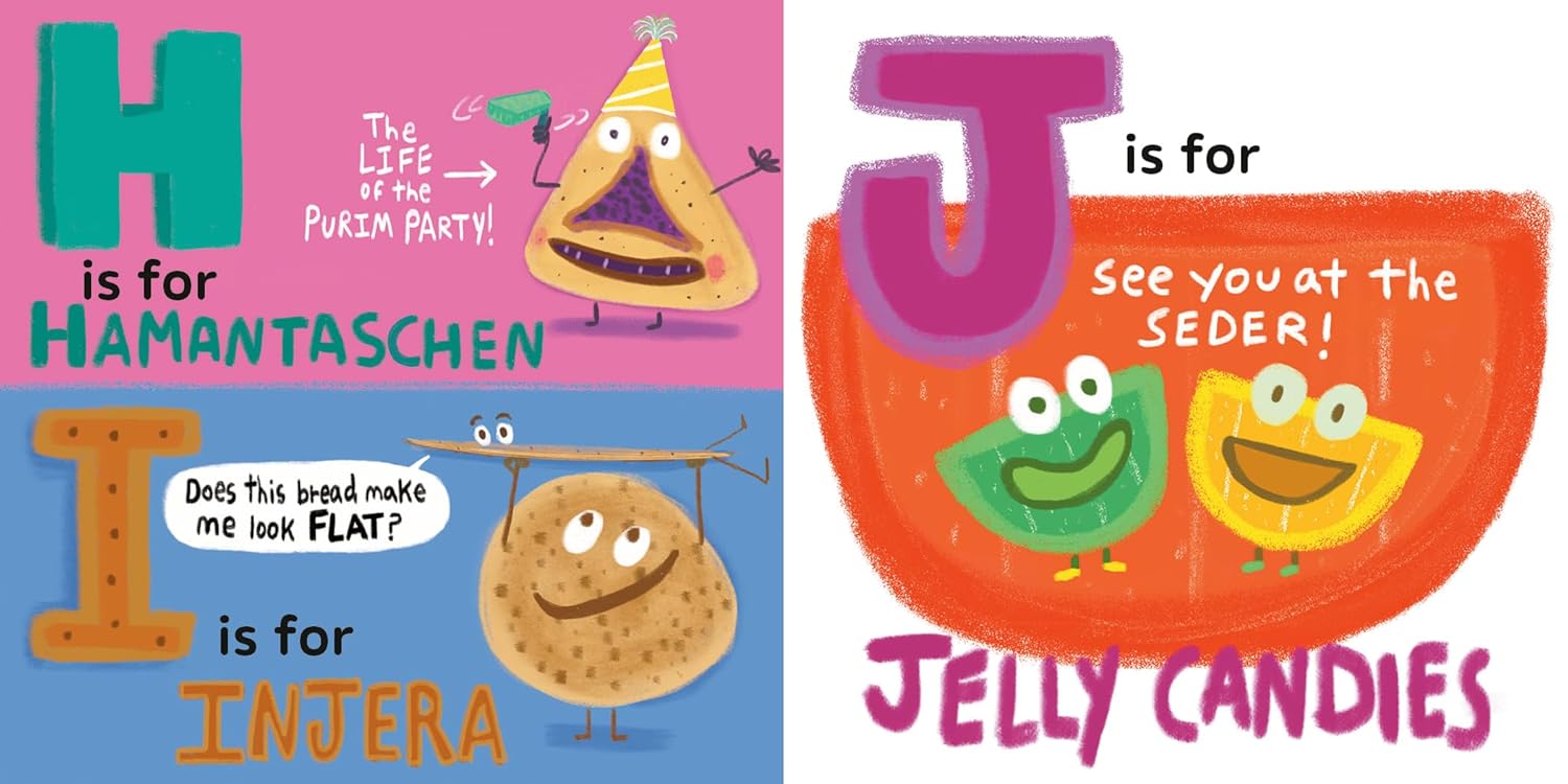 P Is for Pastrami: The ABCs of Jewish Food Board Book - Twinkle Twinkle Little One