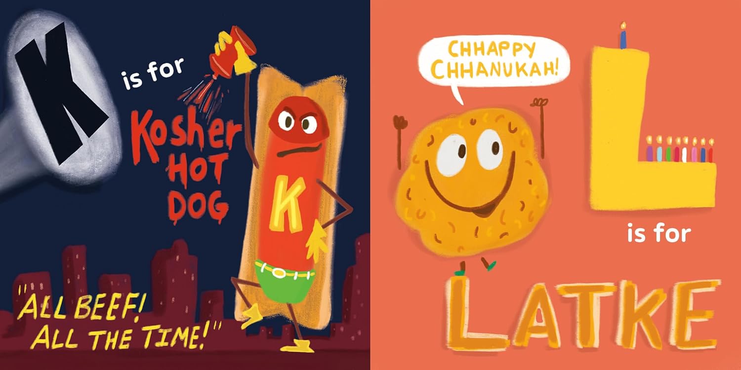 P Is for Pastrami: The ABCs of Jewish Food Board Book - Twinkle Twinkle Little One