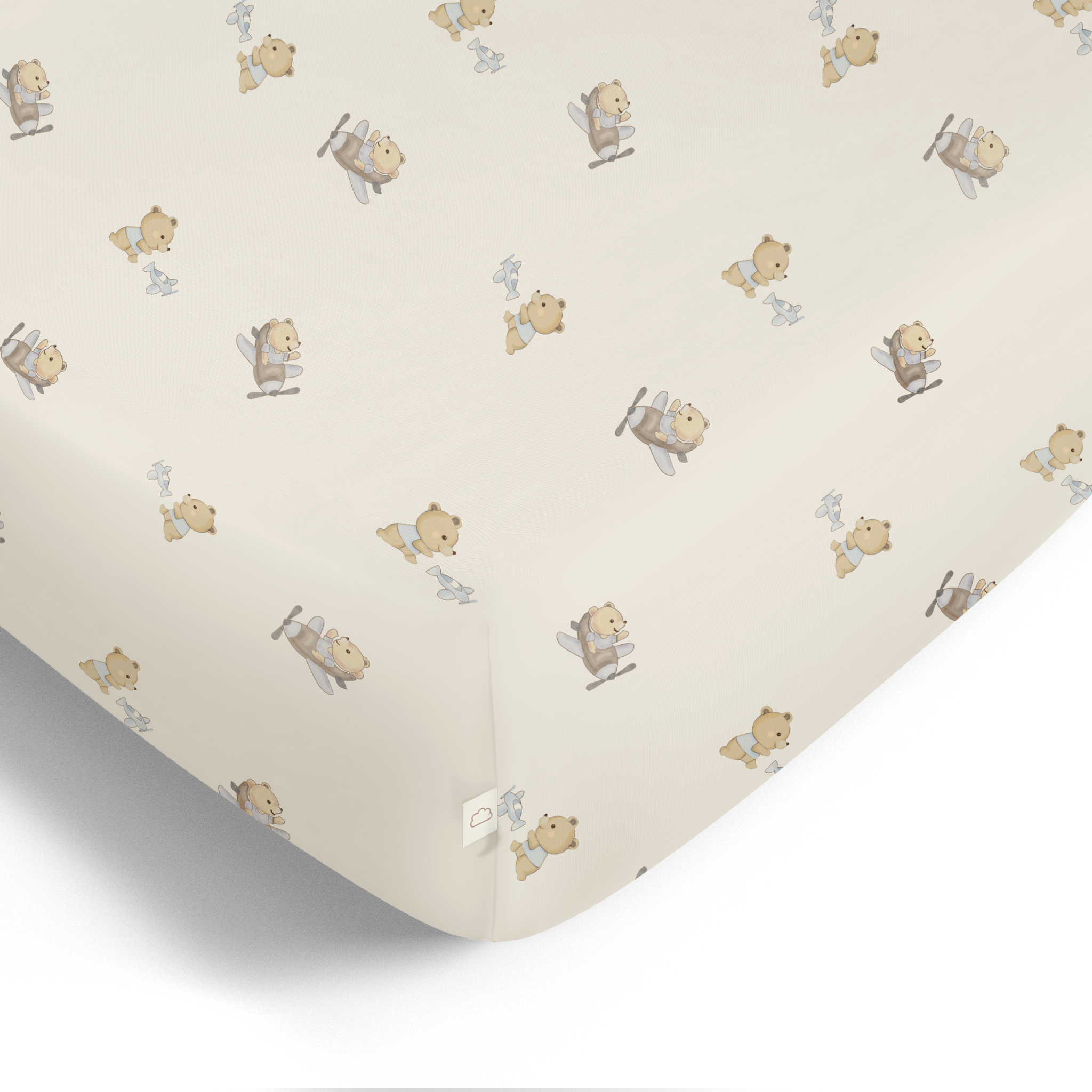 CRIB SHEET - AIRPLANE BEAR - Twinkle Twinkle Little One