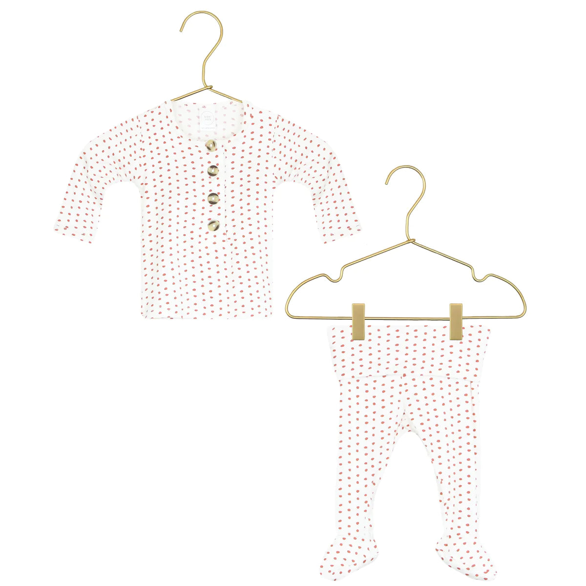 Poppy Top, Bottom & Top Knot Hat Set - Twinkle Twinkle Little One