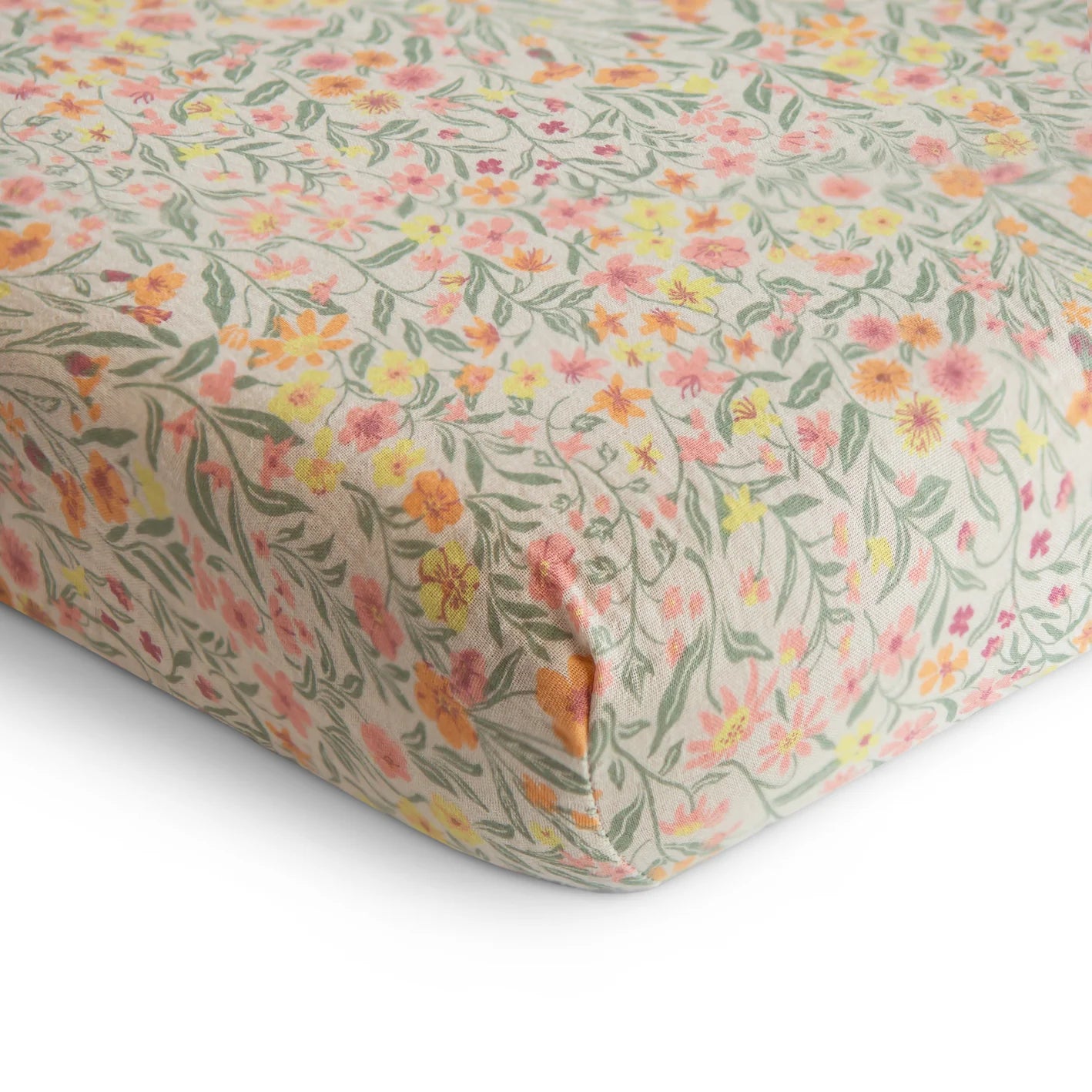 Buy pastel-blooms Extra Soft Muslin Crib Sheet