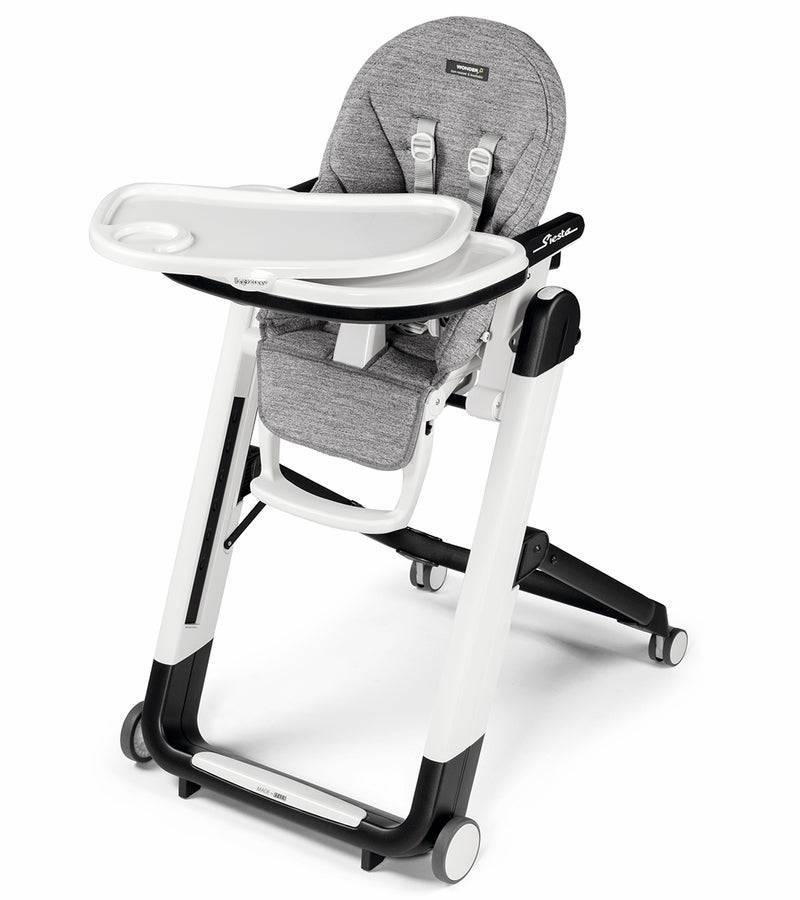 Peg Perego Siesta High Chair - Wonder Grey (Stain Resistant Fabric) - Twinkle Twinkle Little One